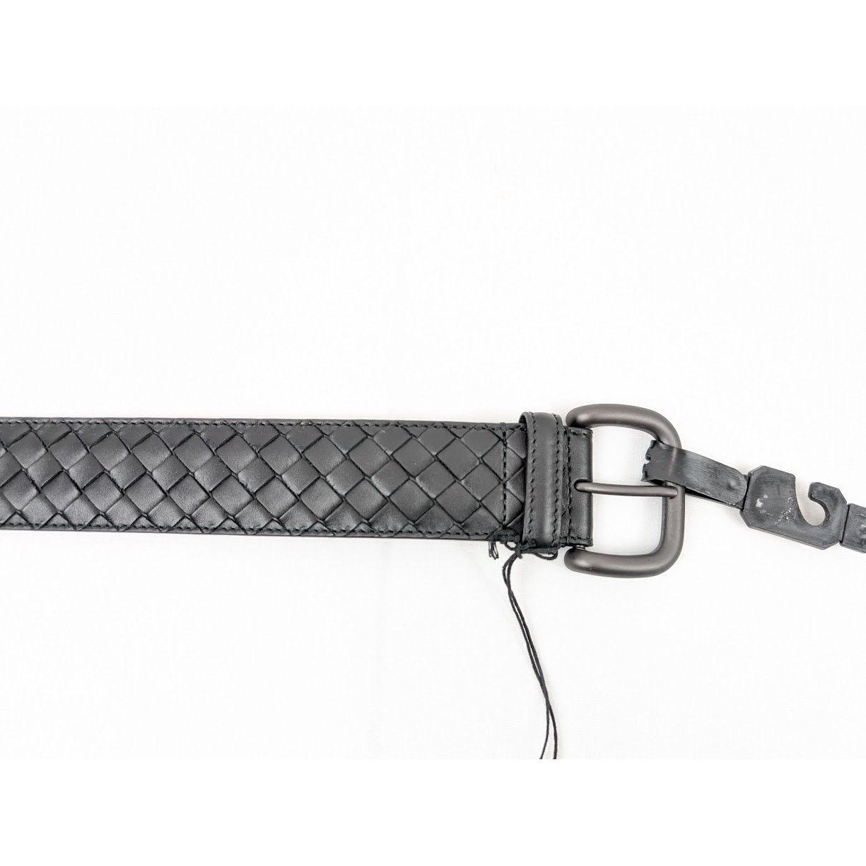 Bottega Veneta o1rshd1 Size: 115 / Intrecciato Belt in Black Size 44 - 8 Thumbnail