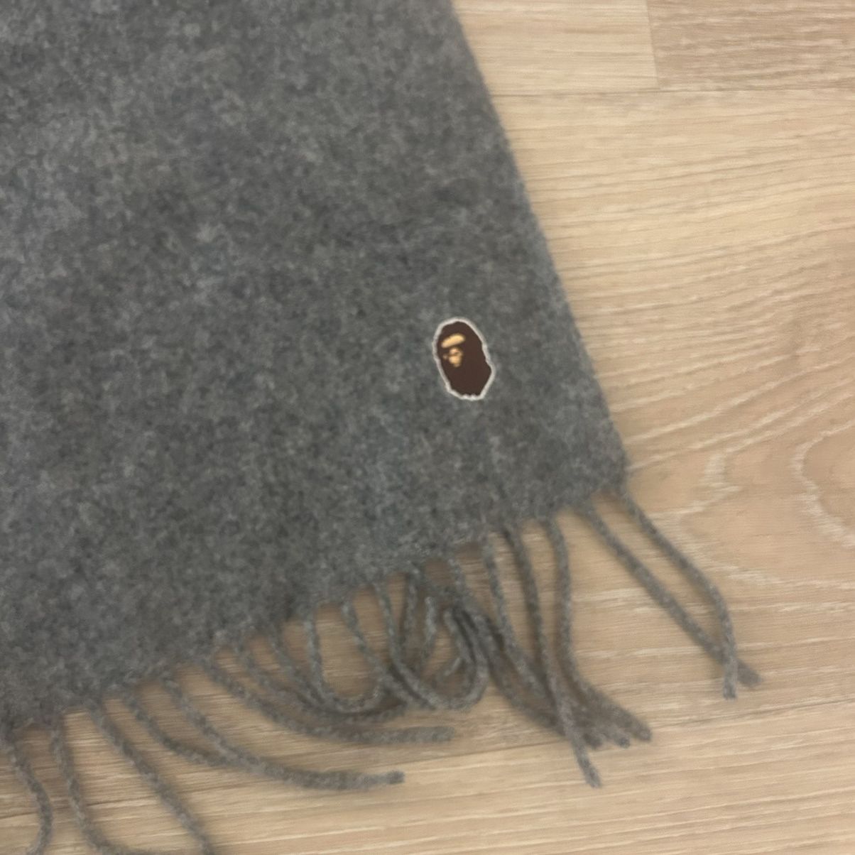 Bape × Nigo Bape Wool Scarf Muffler Face Logo Size ONE SIZE - 2 Thumbnail