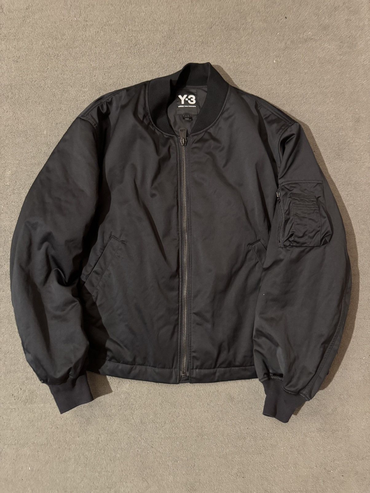 Y-3 Y-3 “爆走黑鴉”bomber jacket Size US XL / EU 56 / 4 - 1 Thumbnail