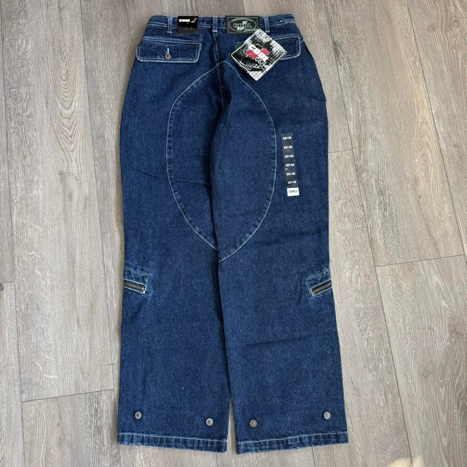 Other Vintage y2k ll cool j brand baggy denim jeans Size US 34 / EU 50 - 6 Thumbnail