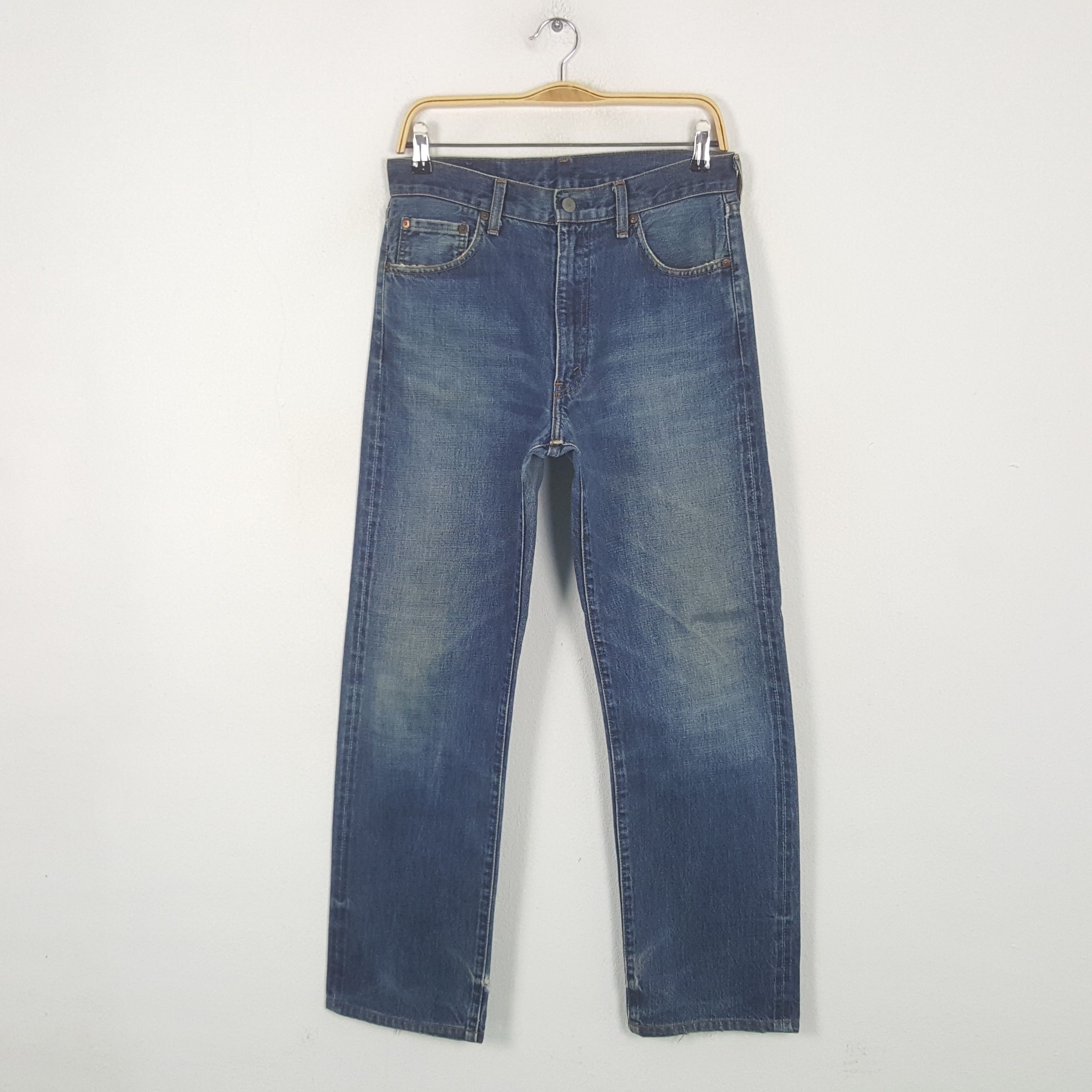 Levi's Vintage Levi's 502 American Selvedge Denim Jeans RR13 Size US 29 - 1 Thumbnail