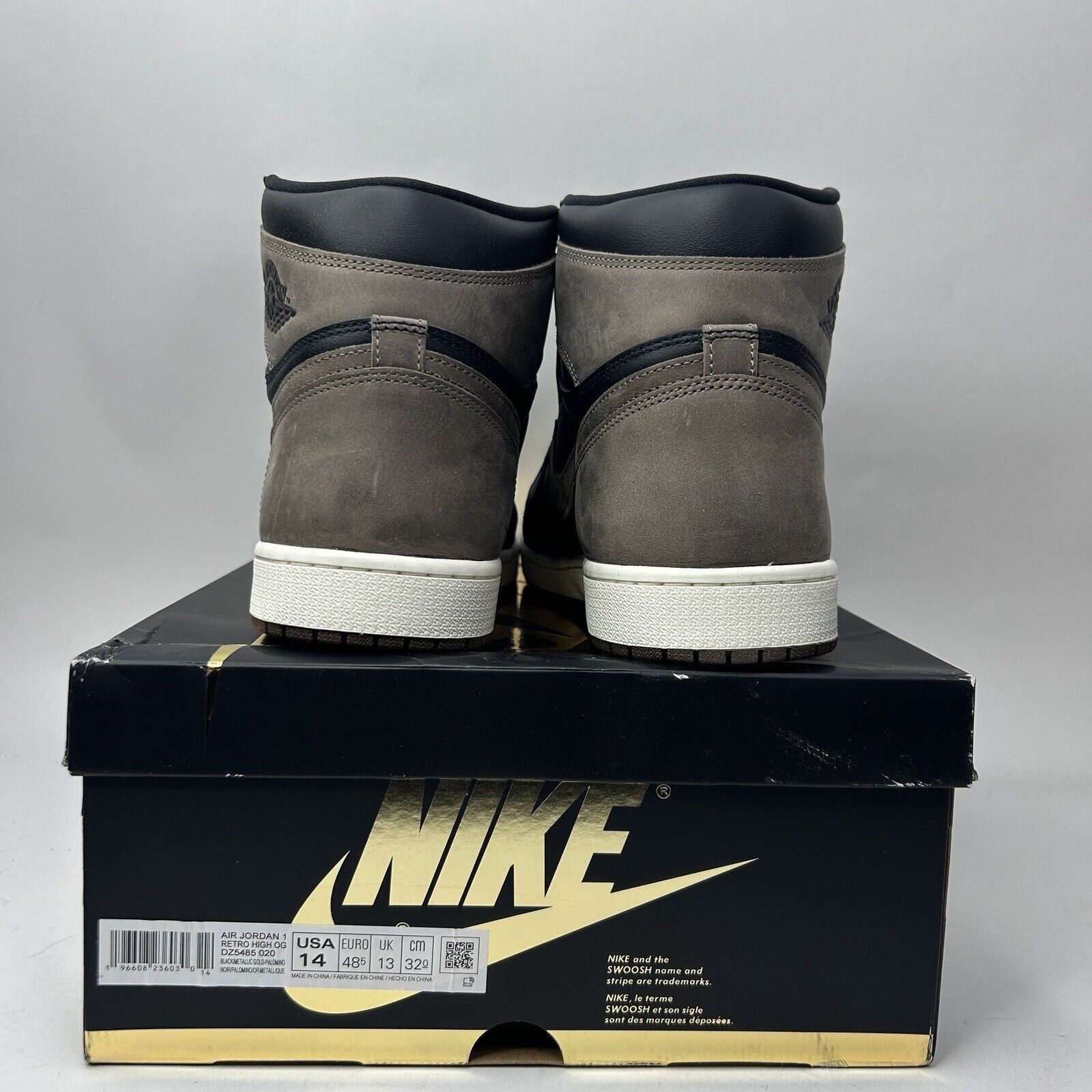 Jordan Brand Nike Air Jordan 1 Retro OG High “Palomino” 2023 Size US 14 / EU 47 - 4 Thumbnail
