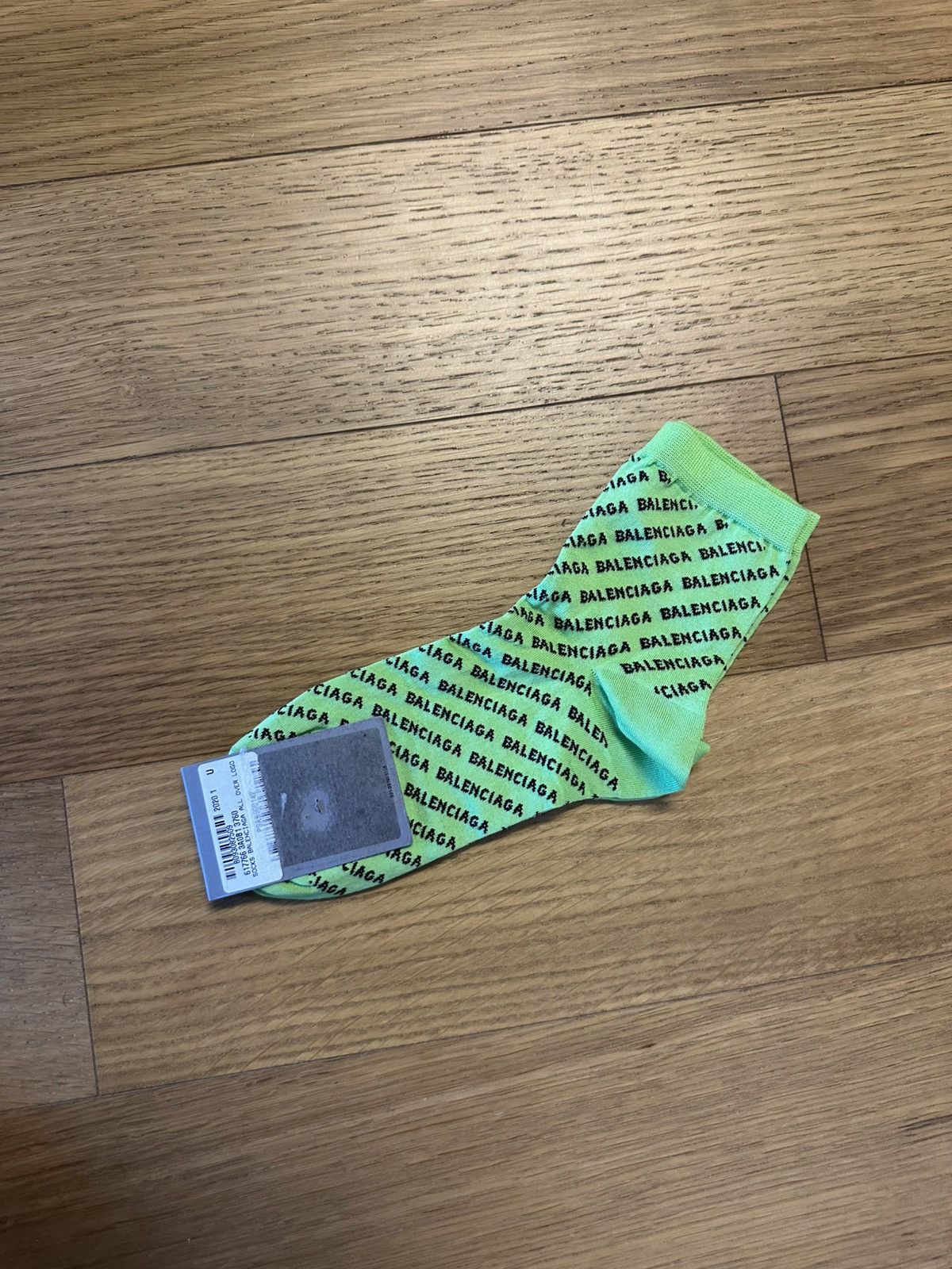 Balenciaga Balenciaga all over logo socks Size ONE SIZE - 1 Thumbnail