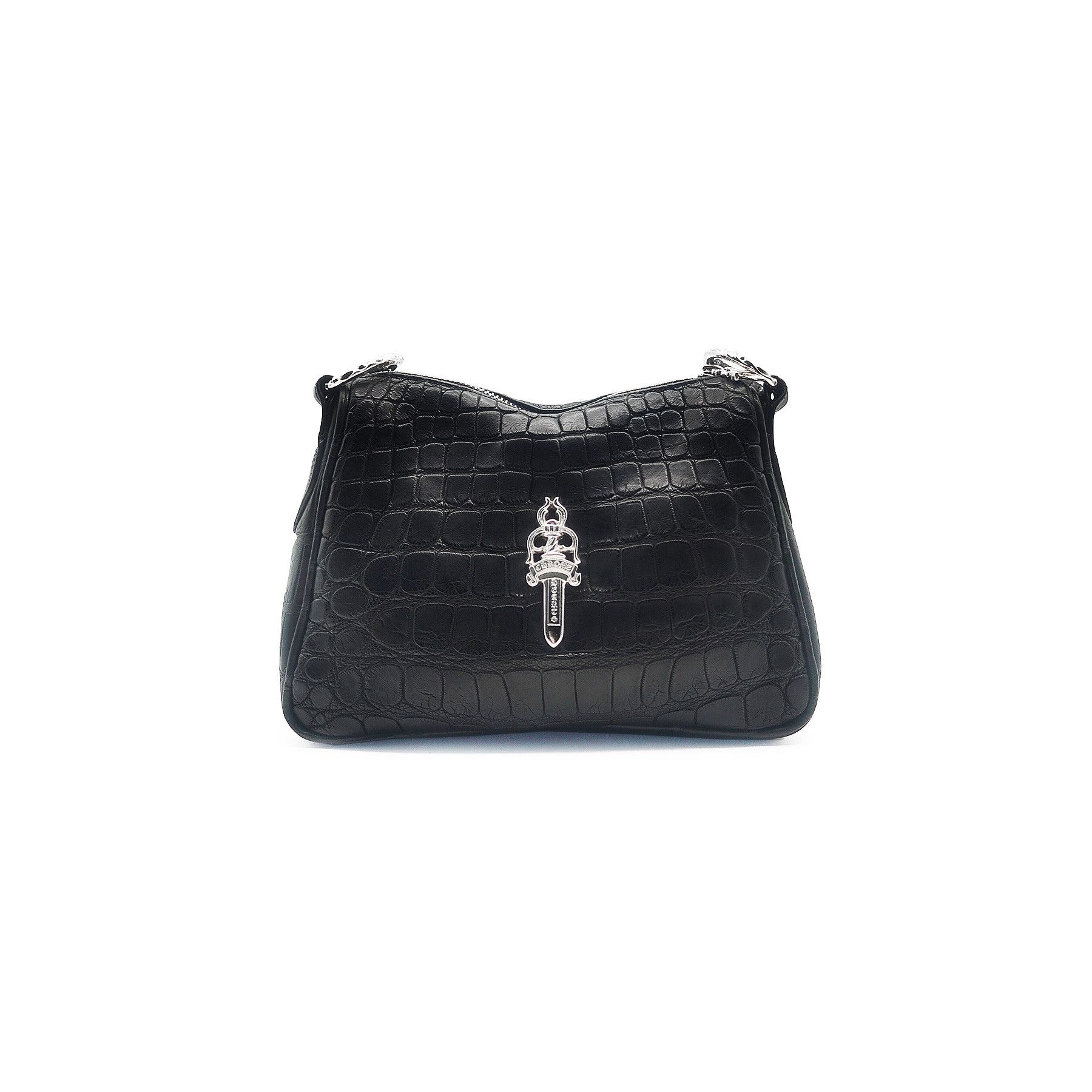 Chrome Hearts Chrome Hearts Black Alligator Leather Nugget Bag Size ONE SIZE - 1 Thumbnail