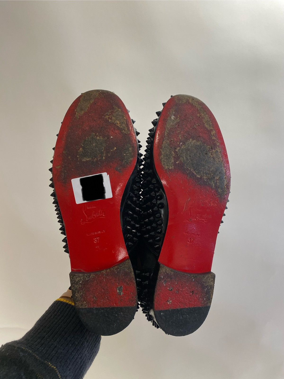Christian Louboutin Christian Louboutin Freddy Spiked derby Shoe Size 37 Size US 7 / IT 37 - 8 Thumbnail