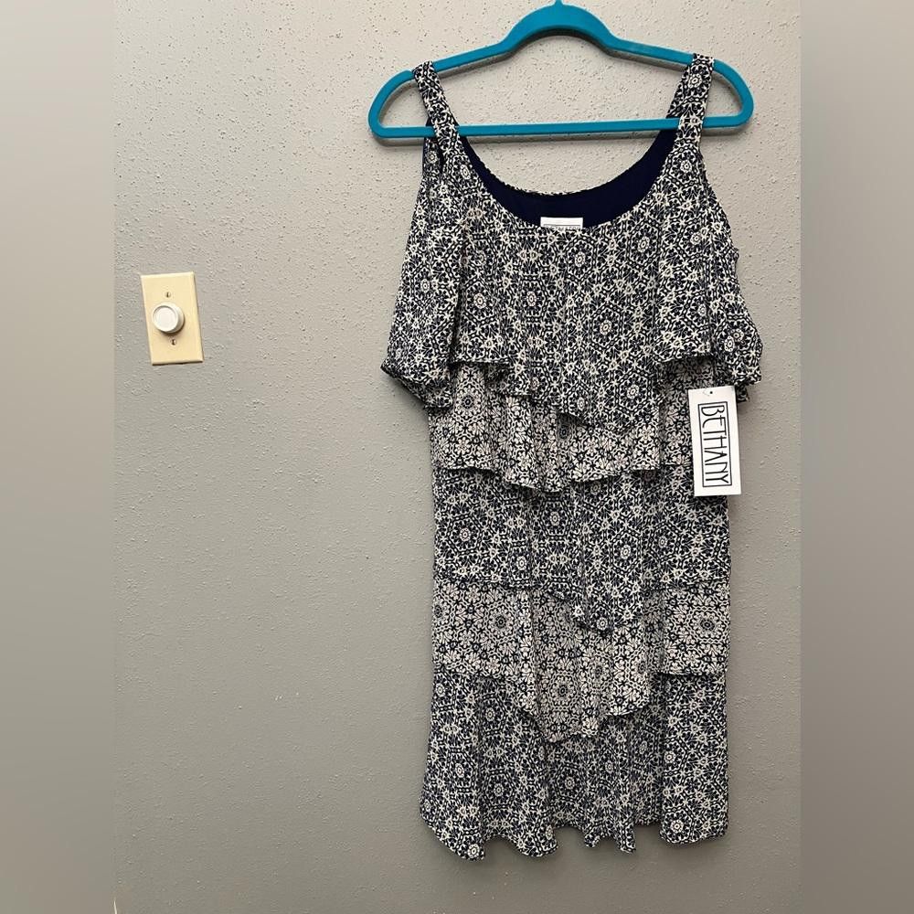 Designer Bethany tiered ruffled dress sz8 Size M / US 6-8 / IT 42-44 - 1 Thumbnail