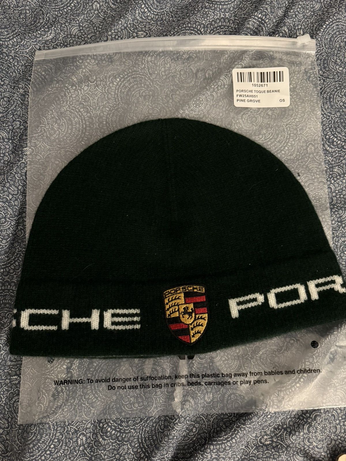 Aime Leon Dore × Porsche Design Aime Leon Dore x Porsche Skullcap Pine Green Size ONE SIZE - 1 Thumbnail