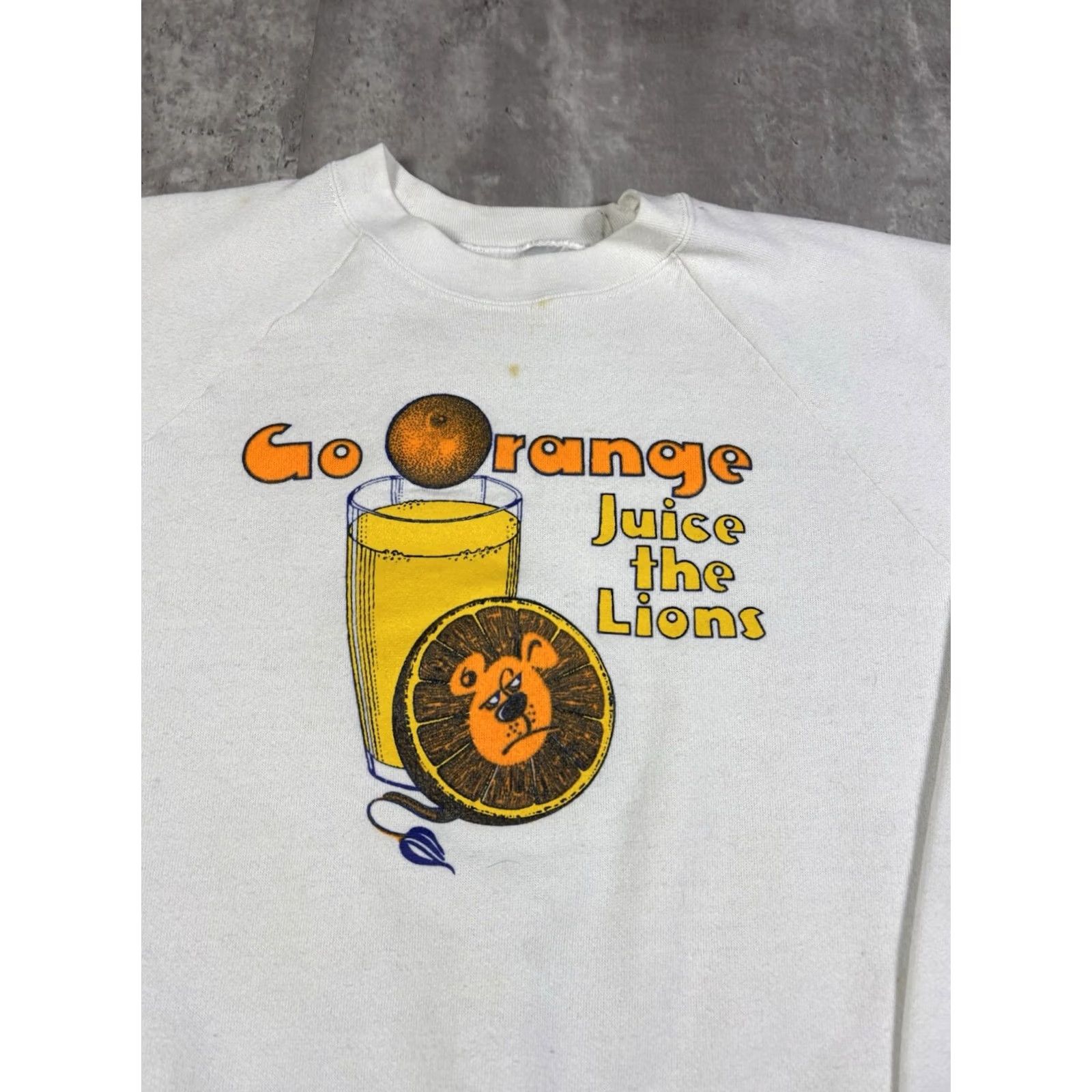 Vintage VINTAGE Miller Orange Juice Promo Pullover Sweatshirt Mens size S 90s Graphic Print Size US S / EU 44-46 / 1 - 3 Thumbnail
