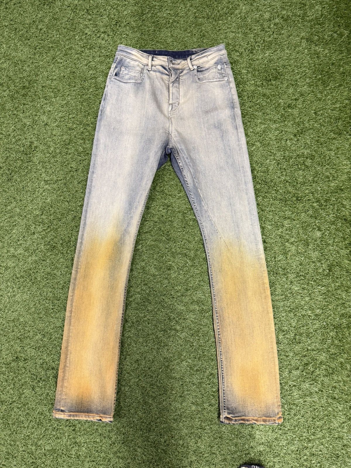Rick Owens Rick Owens Detroit Cut Denim Jeans Size US 28 / EU 44 - 1 Thumbnail