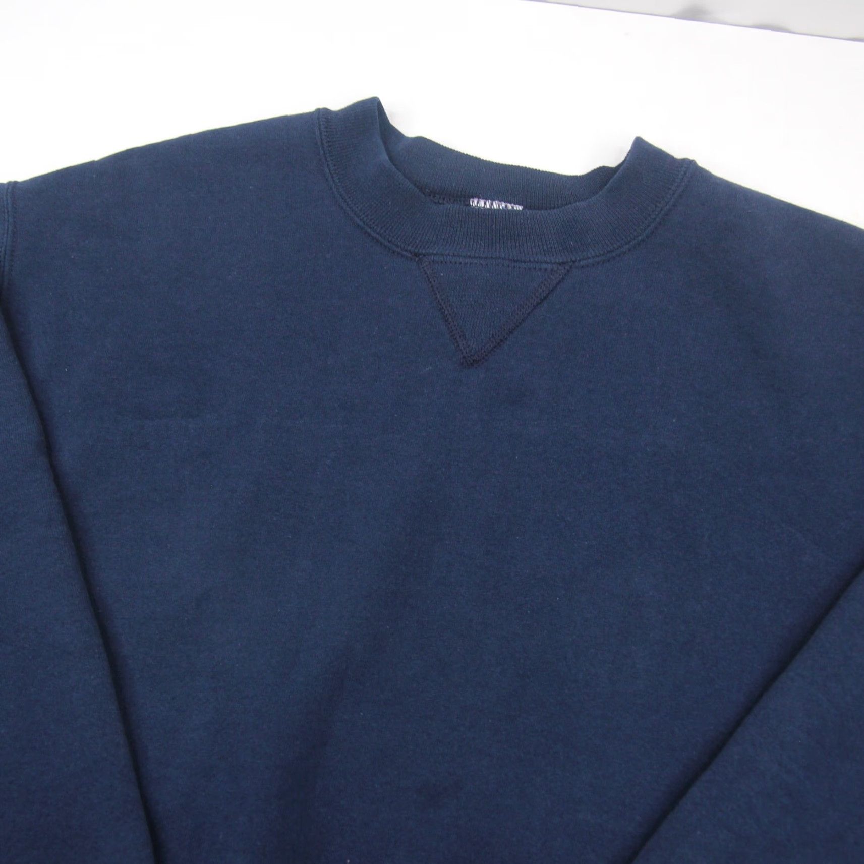 Vintage VINTAGE Russell Athletics Mens Sweatshirt Crewneck USA Blue Medium M Size US M / EU 48-50 / 2 - 2 Thumbnail