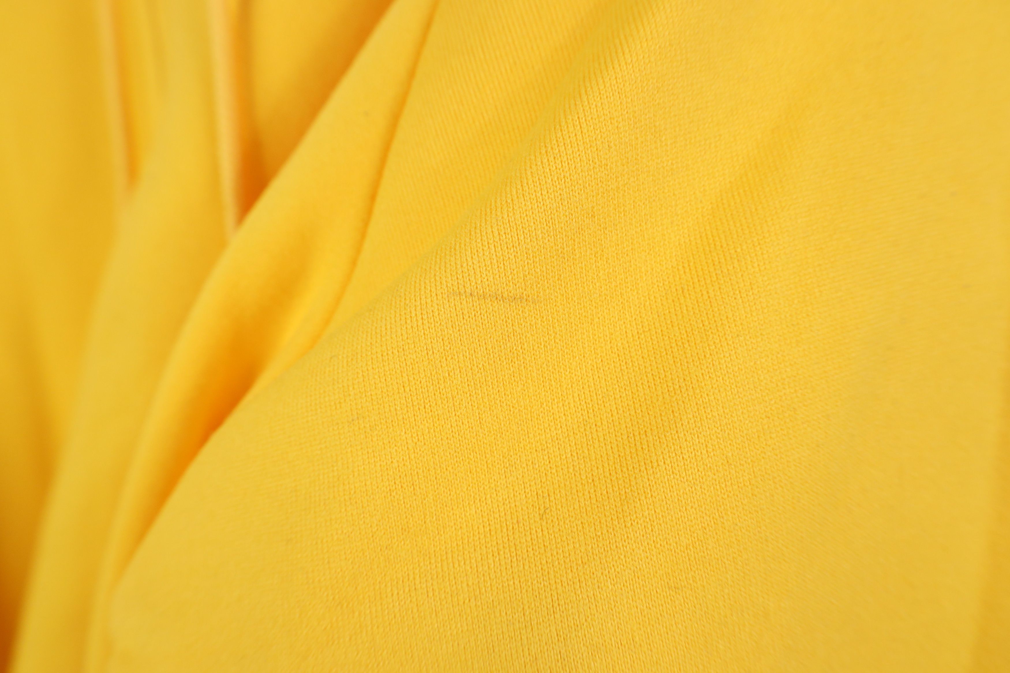 Vintage Vintage 90s Y2K Streetwear Thick Hoodie Sweatshirt Yellow Size US S / EU 44-46 / 1 - 4 Thumbnail
