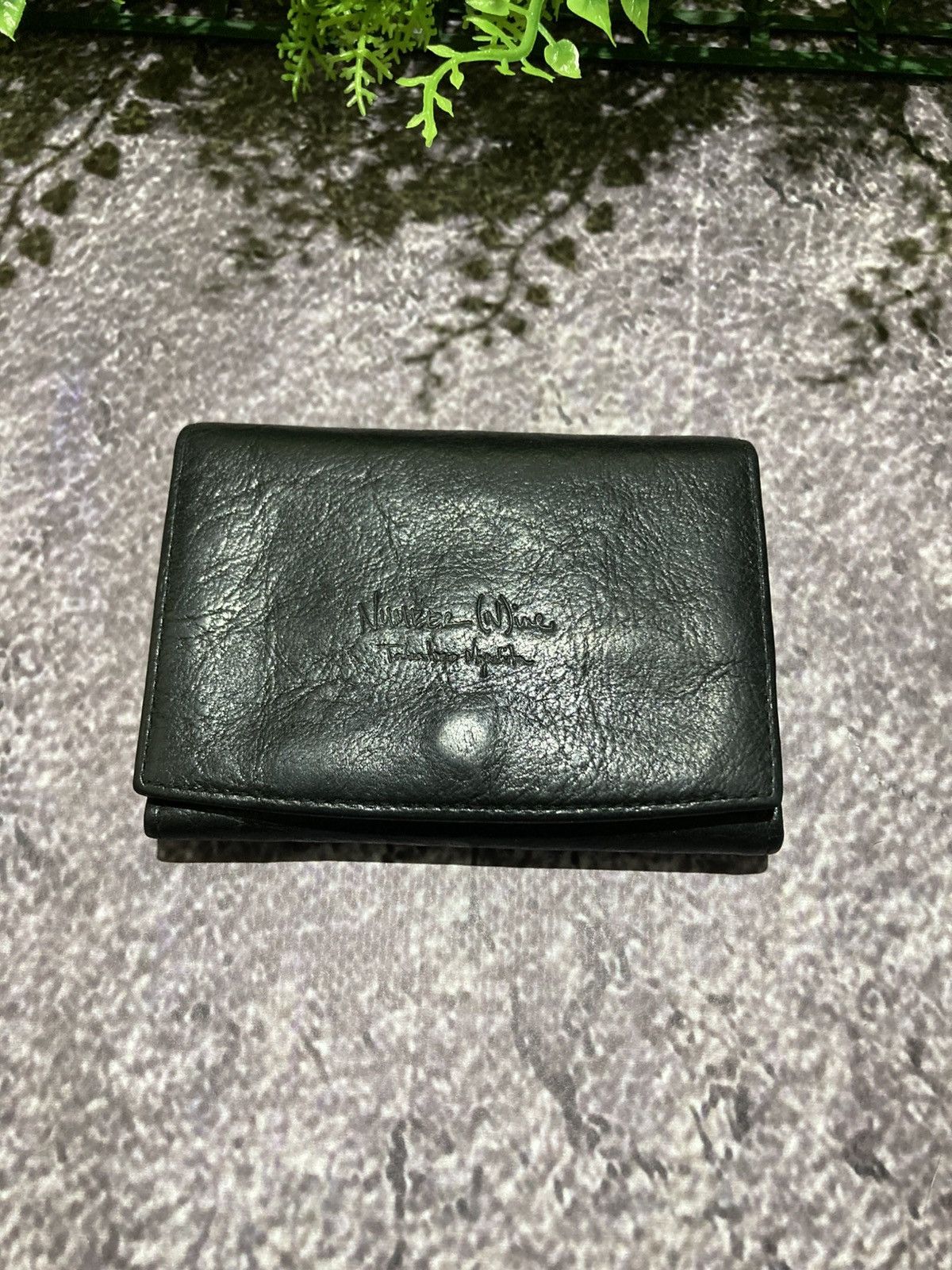 Number (N)ine NUMBER (N)INE Takahiro Miyashita Vintage 3-ld Wallet Leather Size ONE SIZE - 2 Thumbnail