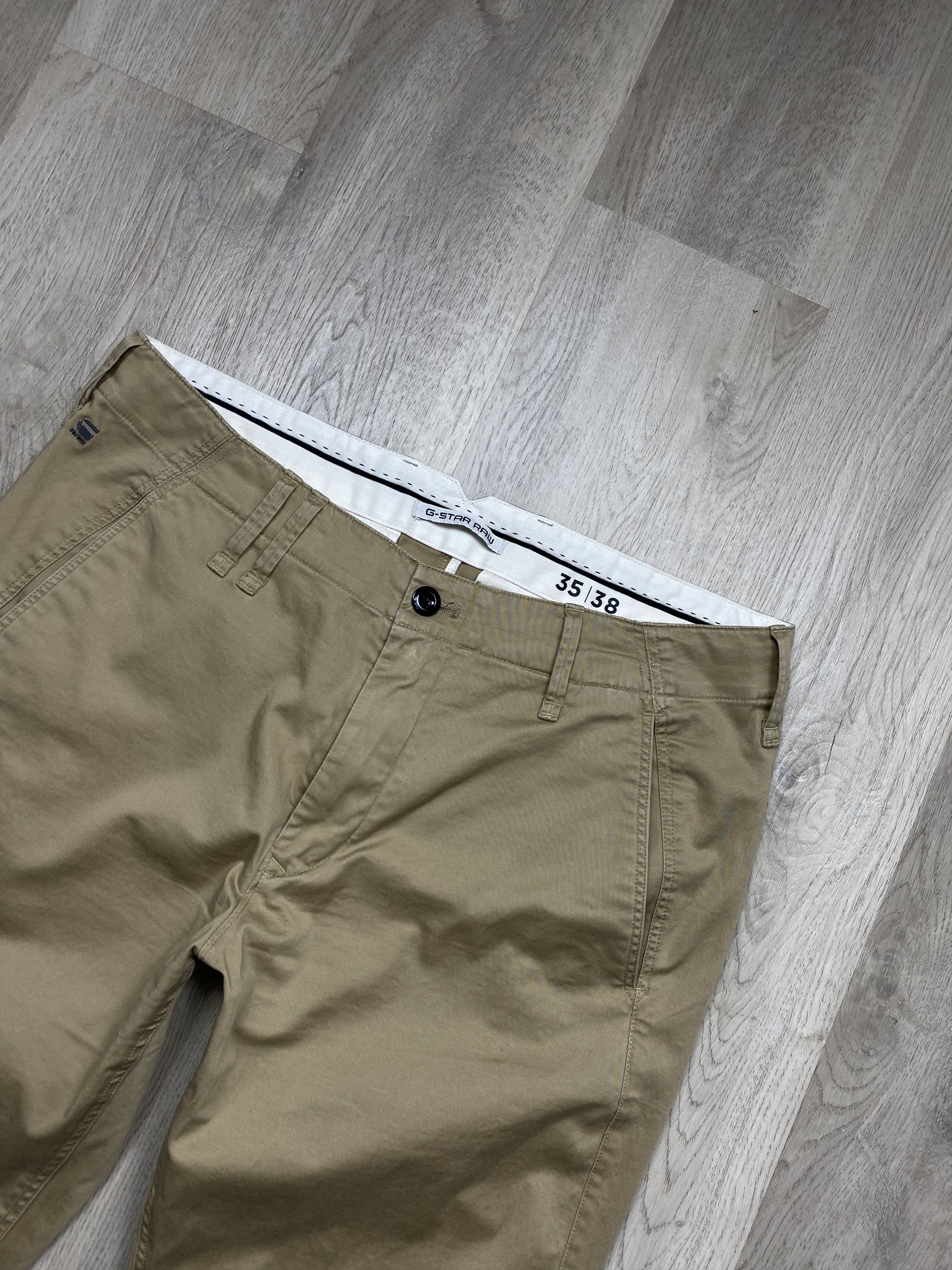 G-Star G Star Raw Vintage Mens Chino Pants Y2K Size US 35 - 2 Thumbnail