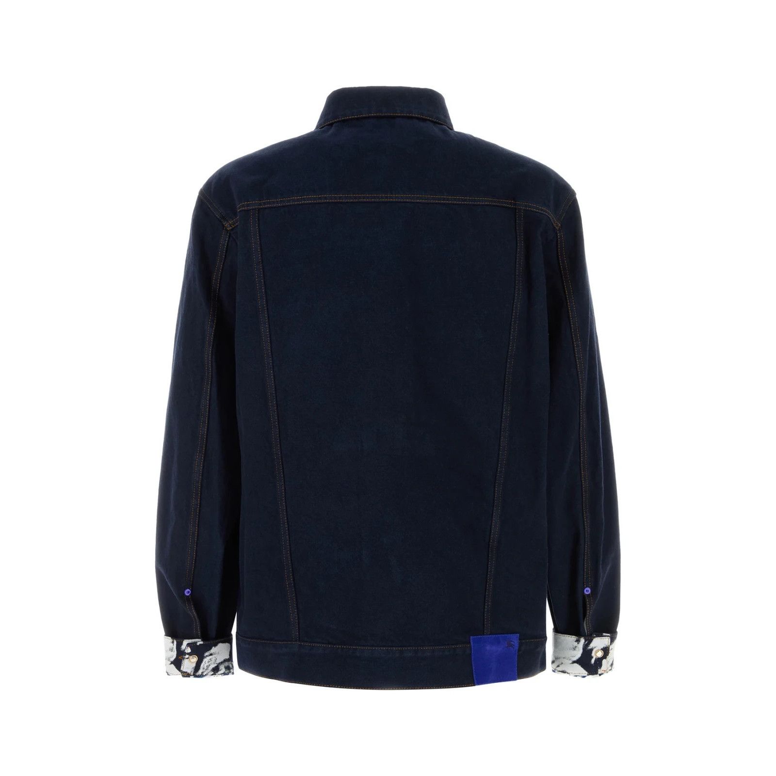 Burberry BURBERRY Denim Jacket New & Authentic (Men's Size:52;) Size US L / EU 52-54 / 3 - 2 Thumbnail