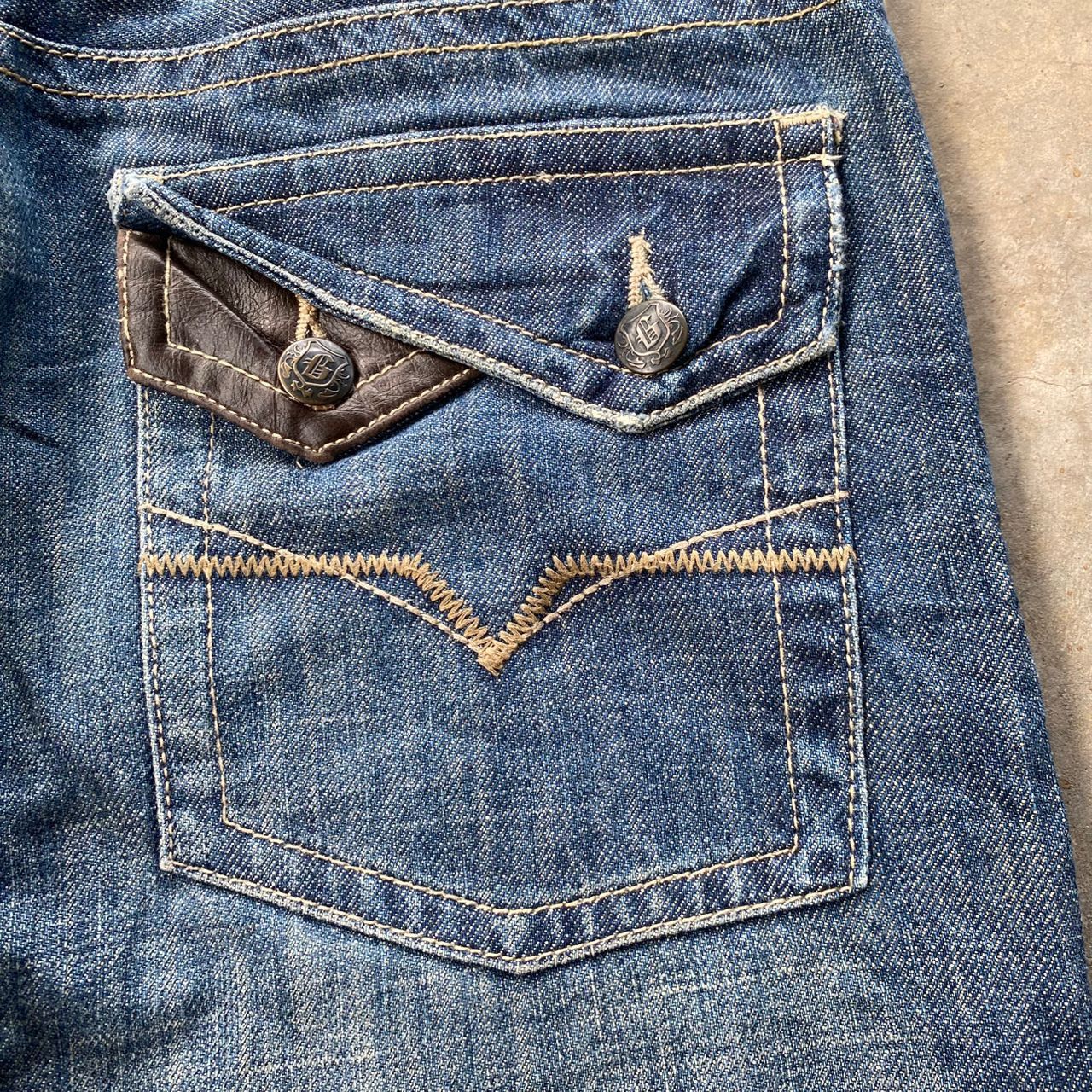 Guess 💥Flare💥Vintage Guess Jeans Denim Size US 33 - 12 Thumbnail