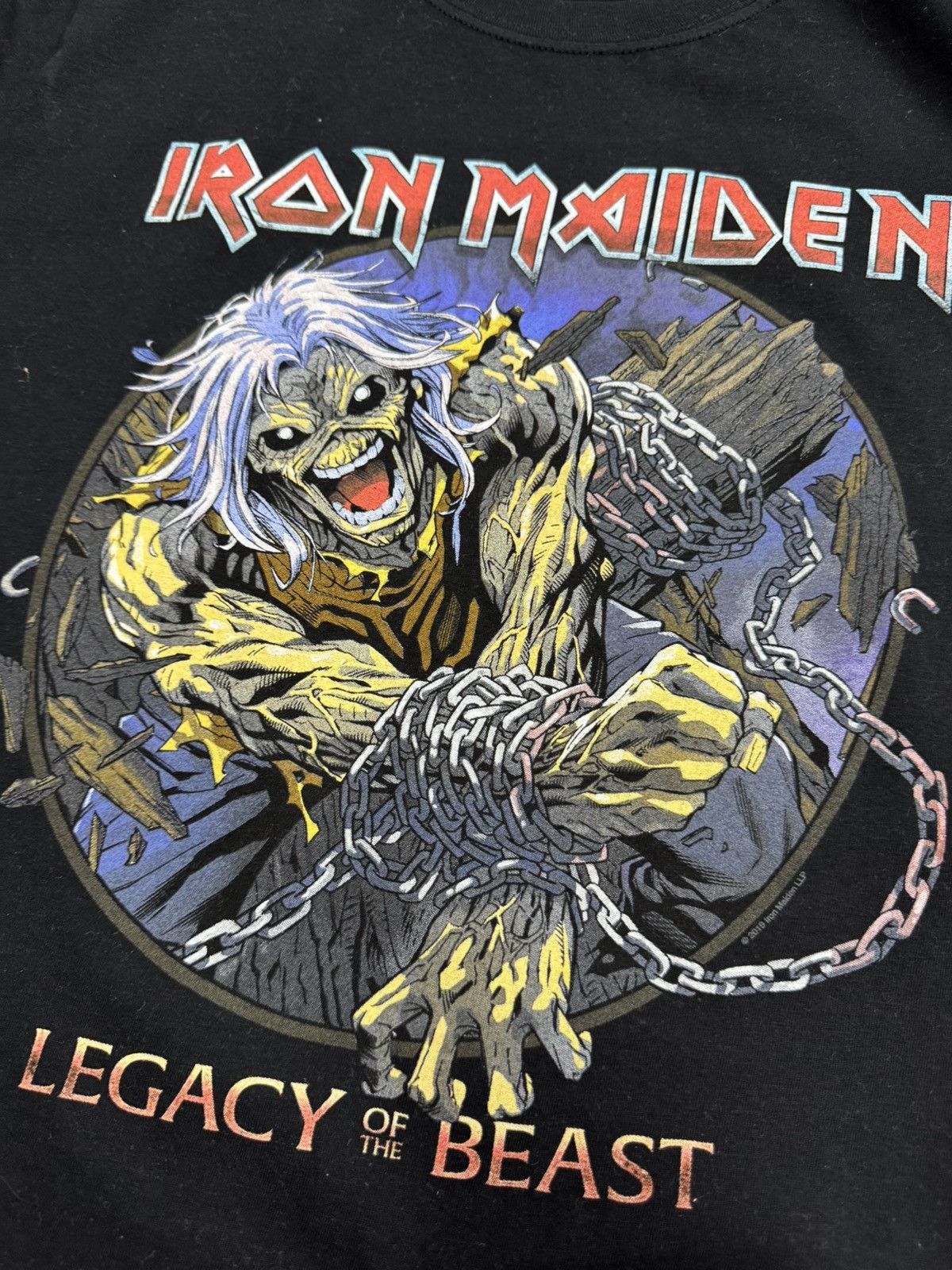 Iron Maiden Gildan Iron Maiden big logo Legacy tee Size US M / EU 48-50 / 2 - 2 Thumbnail