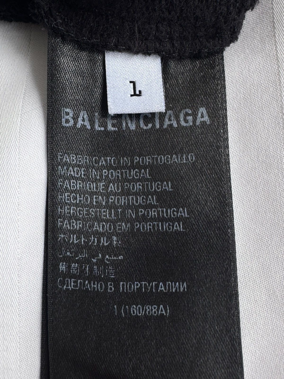 Balenciaga Balenciaga Paris Logo Popover Hoodie Size US S / EU 44-46 / 1 - 7 Thumbnail