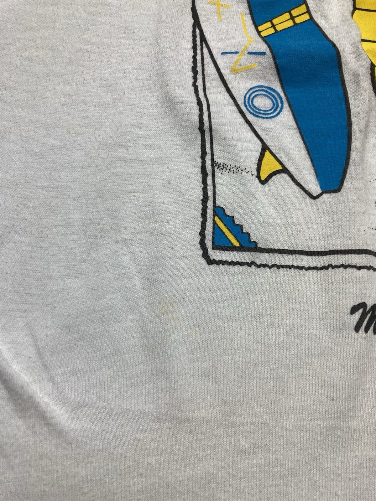 Vintage 80s graphic t shirt sunshine beach club surf gator florida M Size US M / EU 48-50 / 2 - 4 Thumbnail