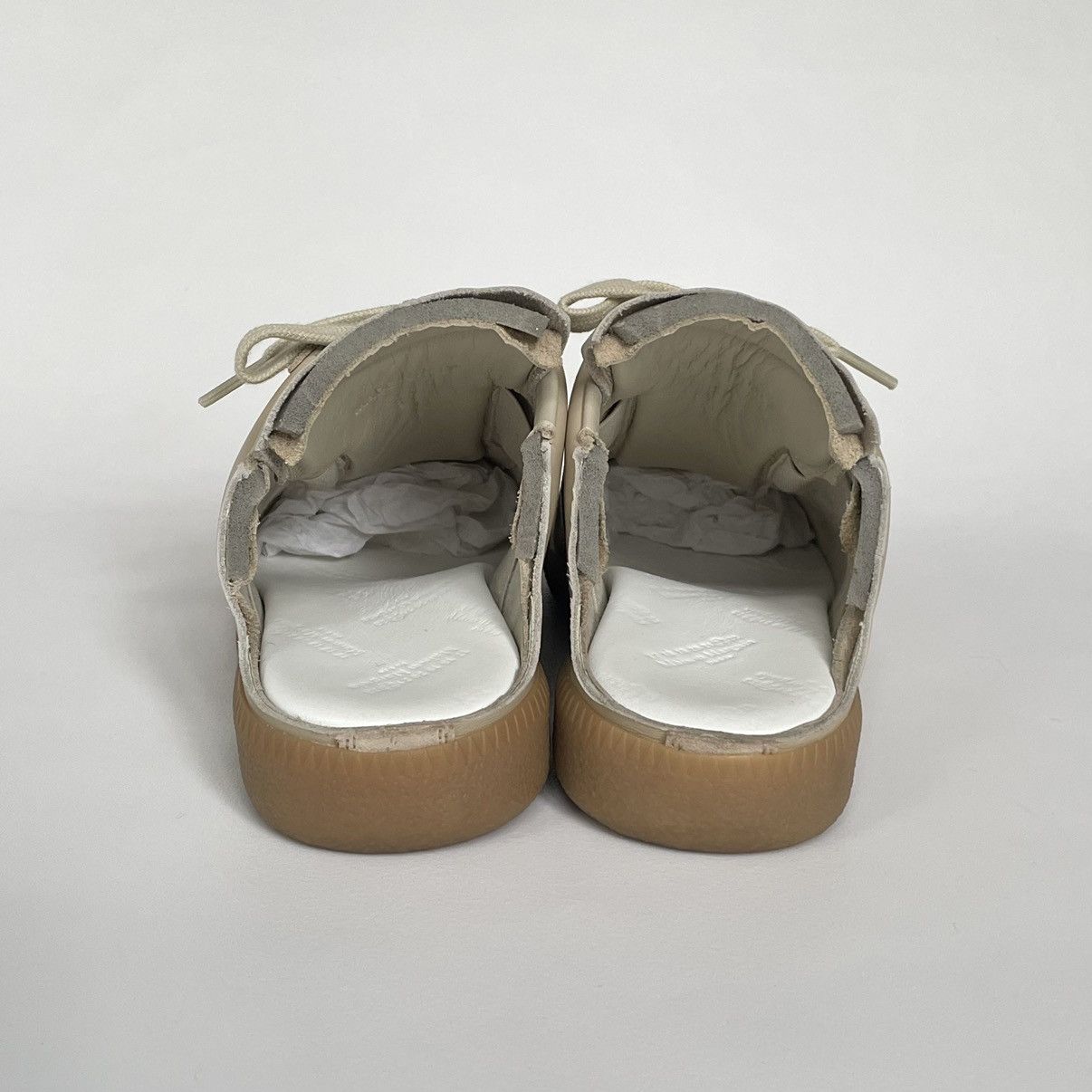 Maison Margiela S/S 21 Beige Mule GAT Sneakers Size US 7 / IT 37 - 10 Thumbnail