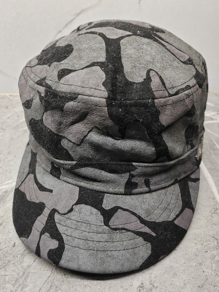 If Six Was Nine Vintage Camo Cadet Japanese Style Cap Hat Size ONE SIZE - 2 Thumbnail