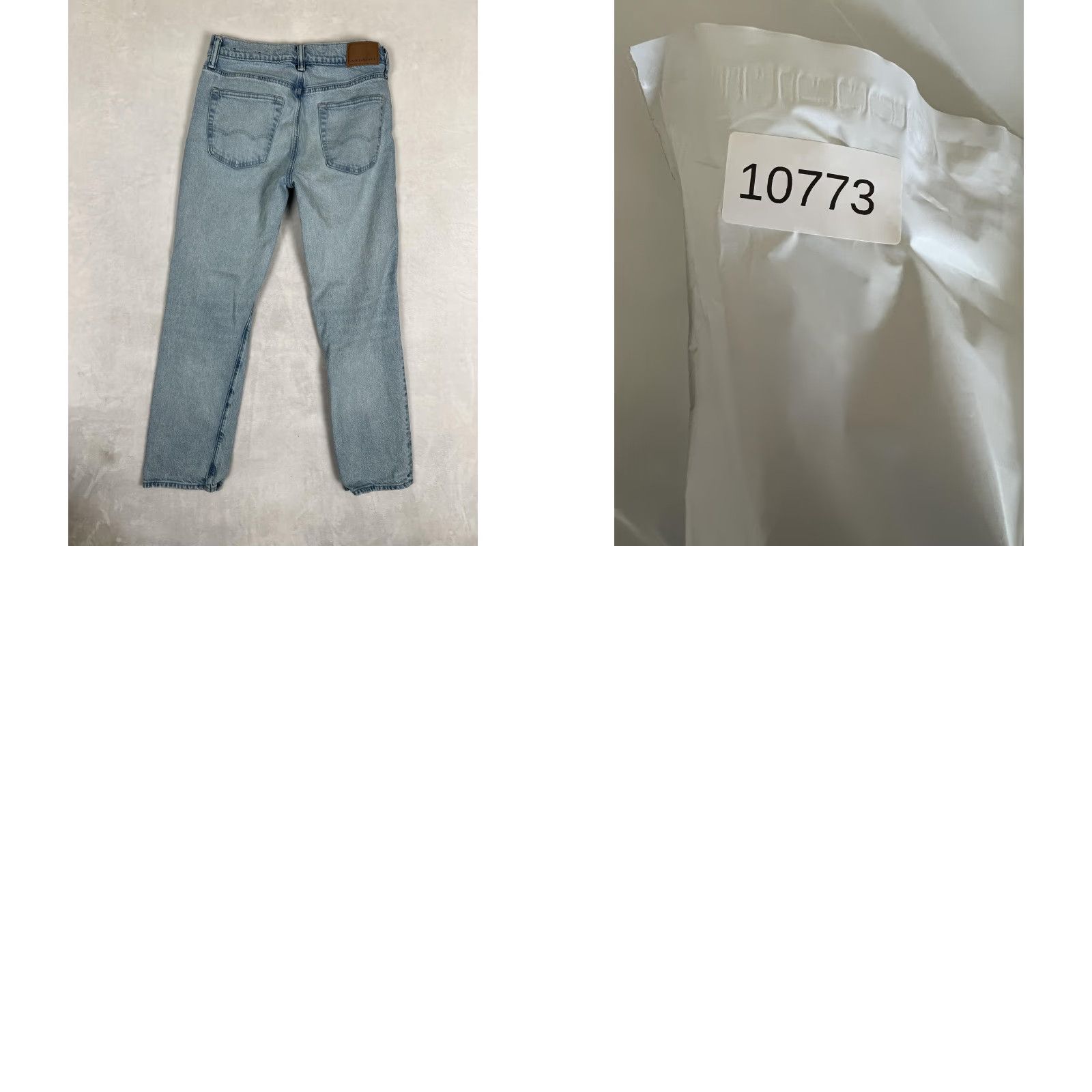 American Eagle Outfitters American Eagle Jeans Mens 30x32 Blue Original Straight Light Wash Denim Size US 30 / EU 46 - 8 Thumbnail