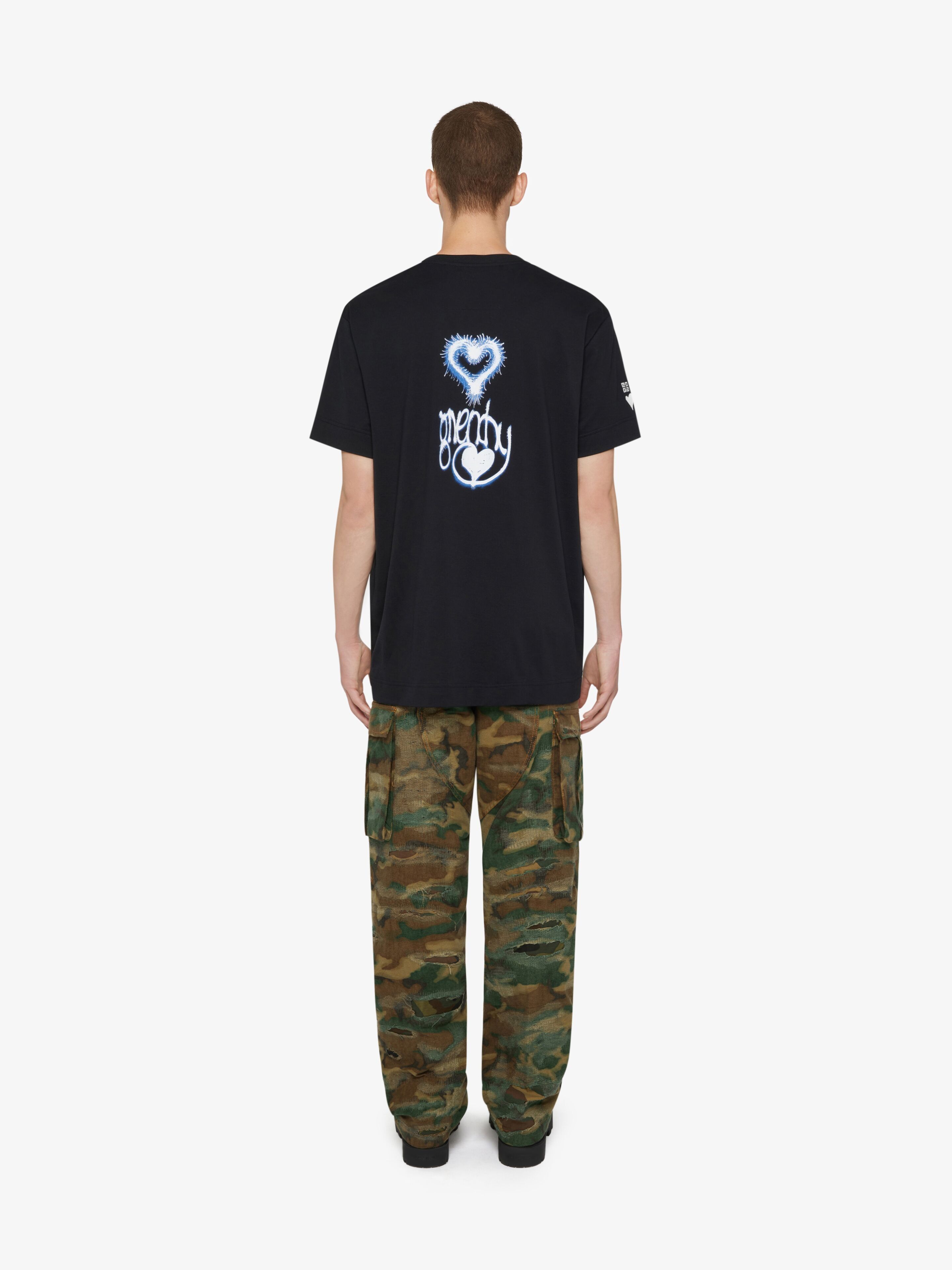 Givenchy o1loc1c0824 T-Shirt in Black Size US L / EU 52-54 / 3 - 2 Thumbnail