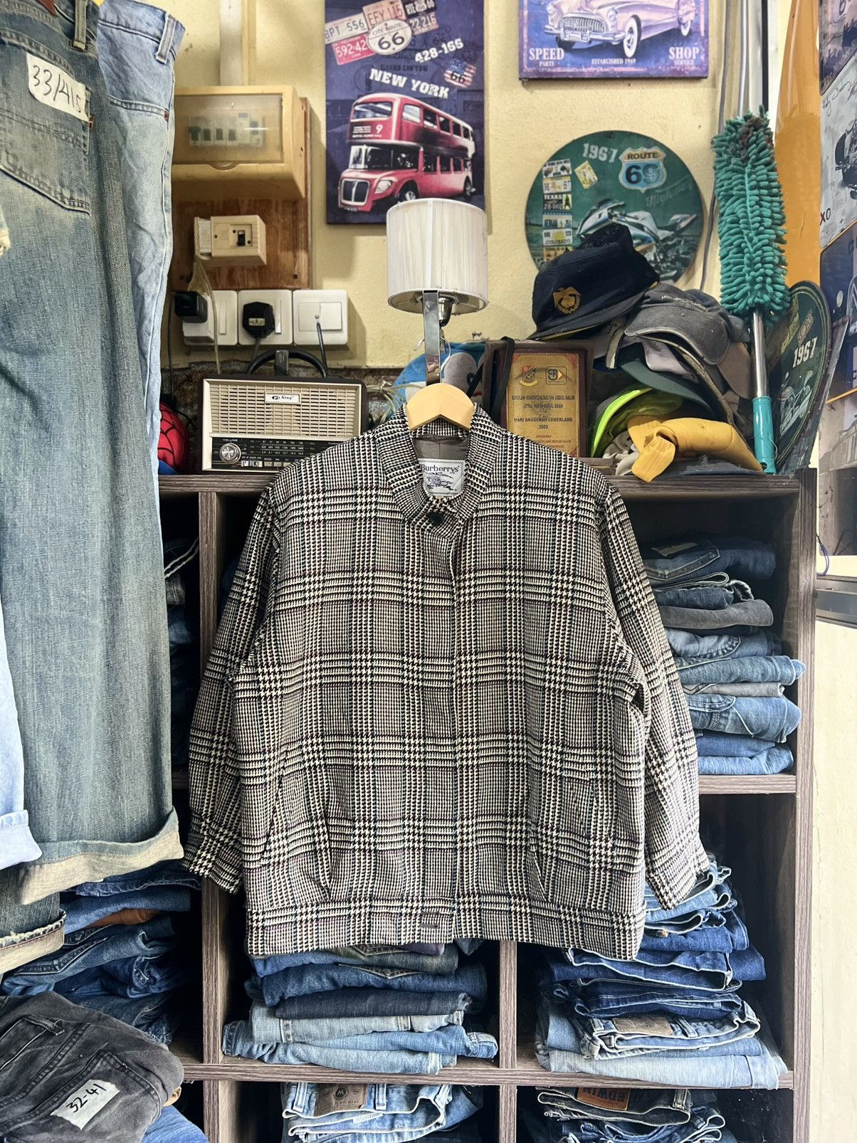 Burberry 🔥Vintage Burberrys’ Zipper Jacket Size L / US 10 / IT 46 - 1 Thumbnail