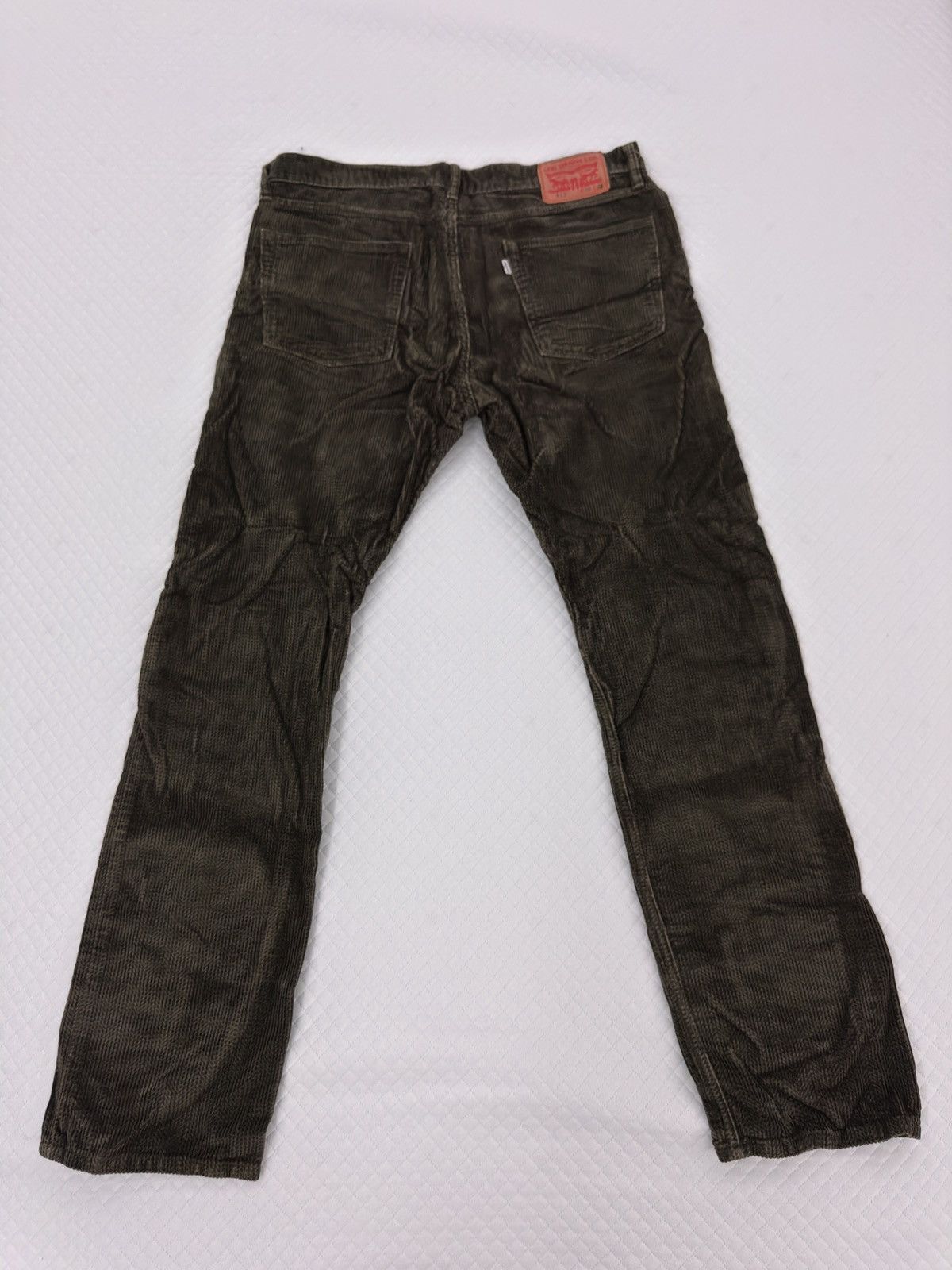 Levi's rare vintage levi 513s forest green reverse weave Size US 36 / EU 52 - 5 Thumbnail