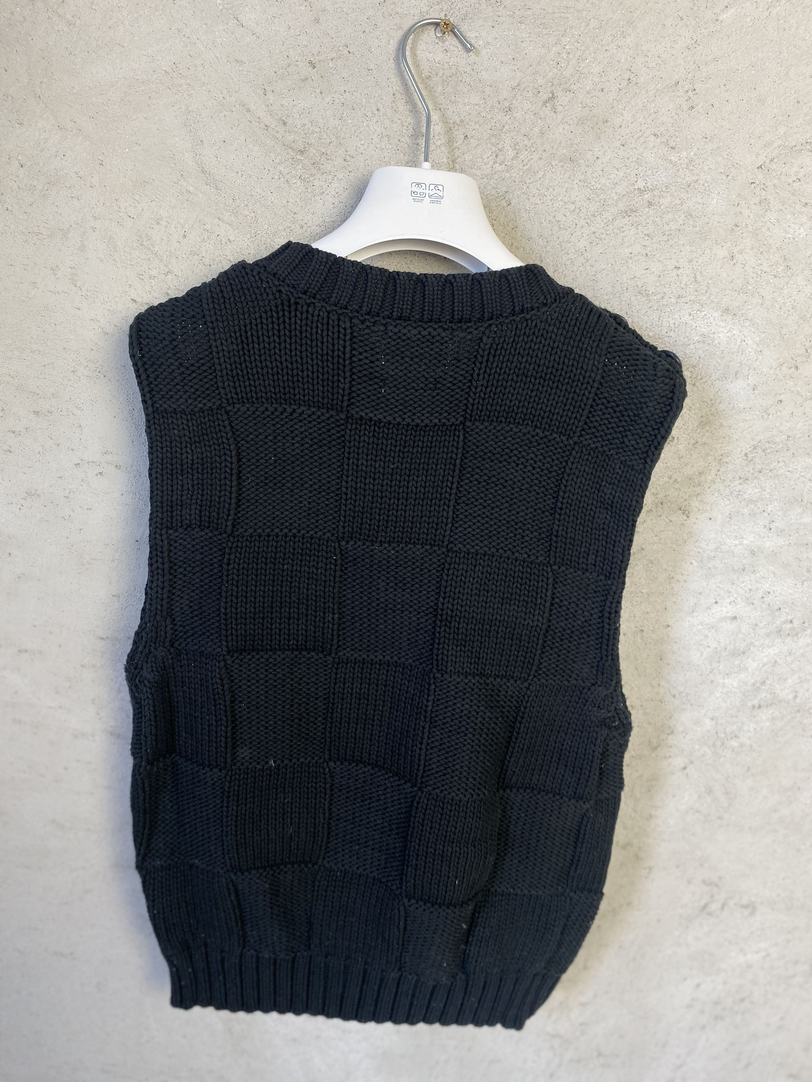 Ganni Ganni big logo knitted sweater vest knitwear Size M / US 6-8 / IT 42-44 - 6 Thumbnail