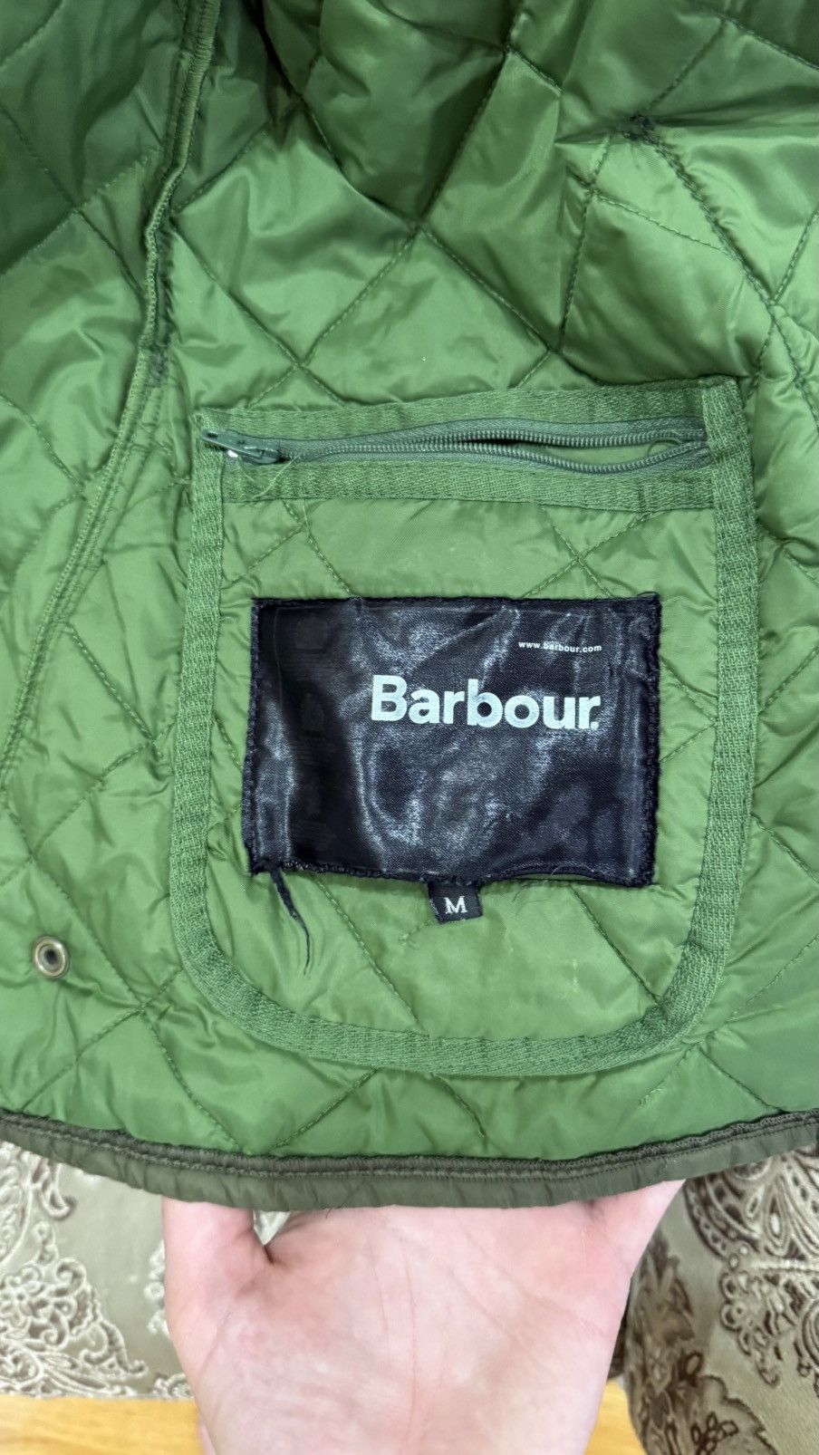 Barbour Barbour Liddesdale Quilted Jacket Olive Green Size M Vintage Size US M / EU 48-50 / 2 - 10 Thumbnail