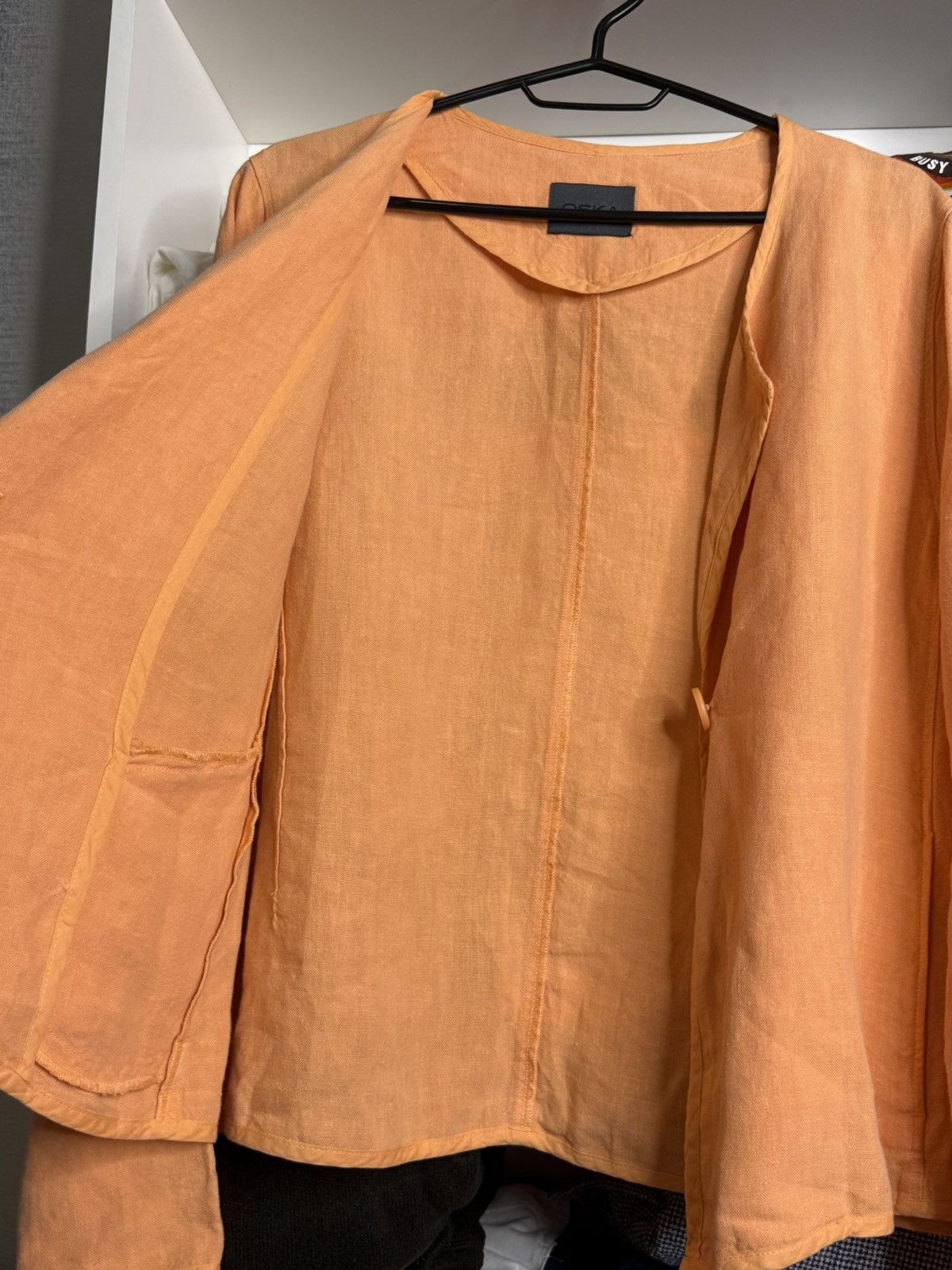 OSKA Oska Peach Linen blazer size 2 Size M / US 6-8 / IT 42-44 - 11 Thumbnail