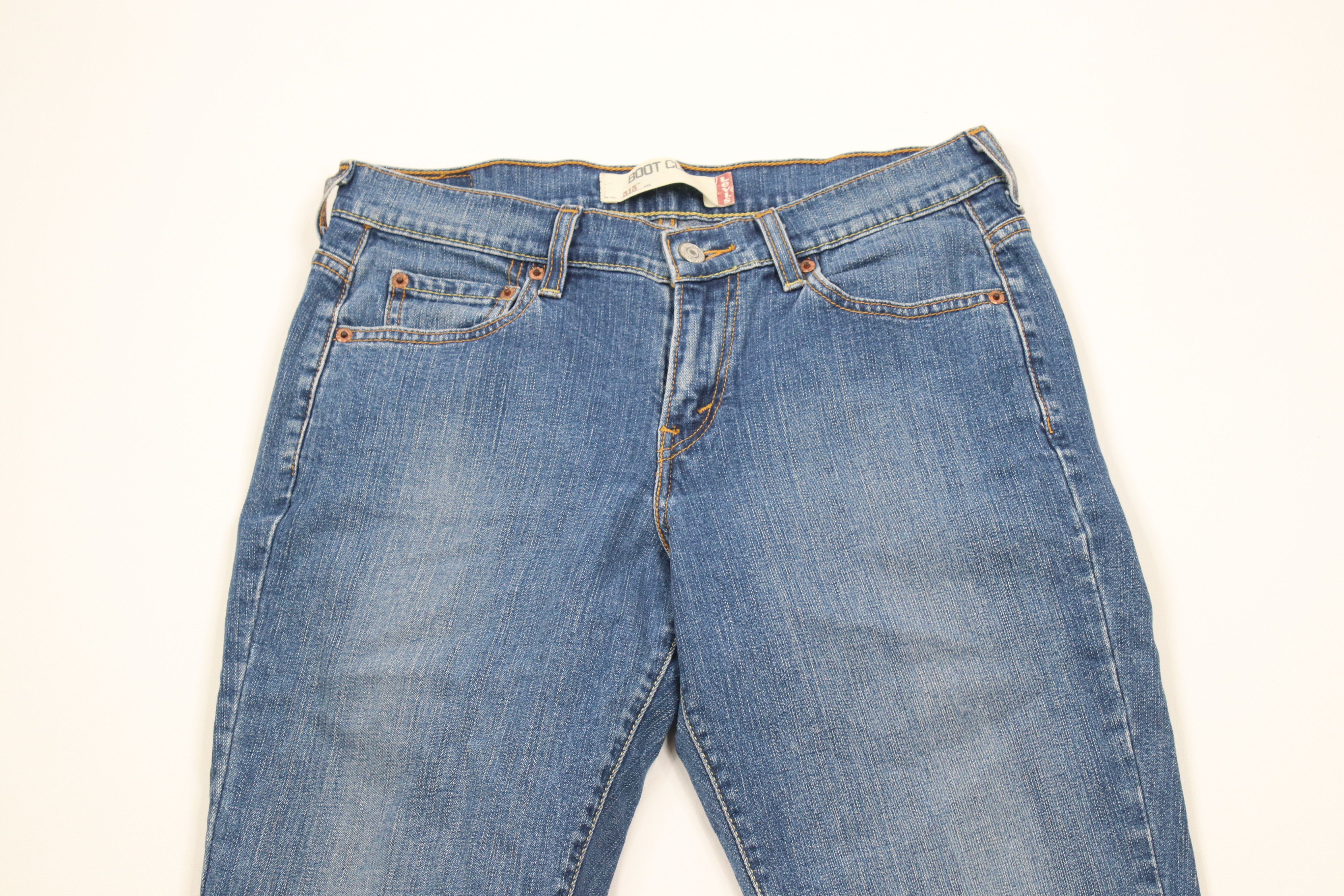 Levi's × Vintage Vintage Y2K 2005 Levis 515 Bootcut Stretch Denim Jeans Size 28" / US 6 / IT 42 - 2 Thumbnail