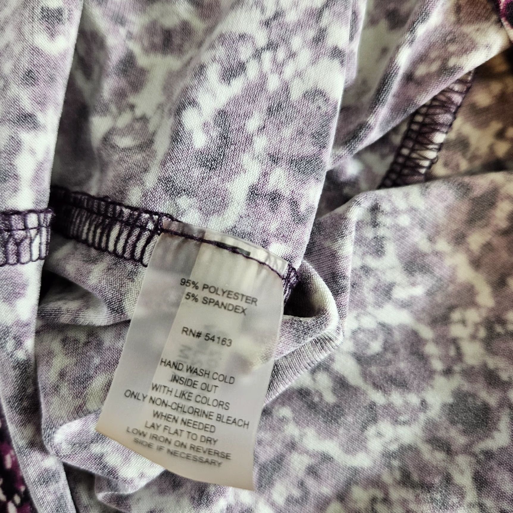 Calvin Klein Calvin Klein Womens Dress Pencil Dress Sz 4 Purple Drawstring Waist Knee Length Size S / US 4 / IT 40 - 5 Thumbnail