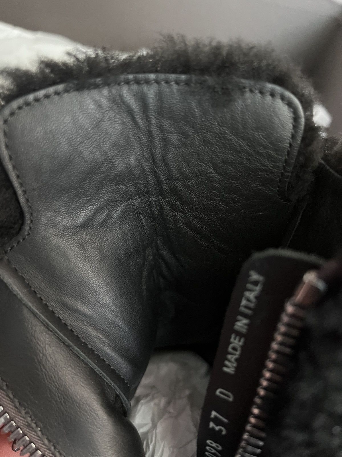 Rick Owens Rick owens mainline shearling ramones high top sneakers Size US 7 / IT 37 - 11 Thumbnail