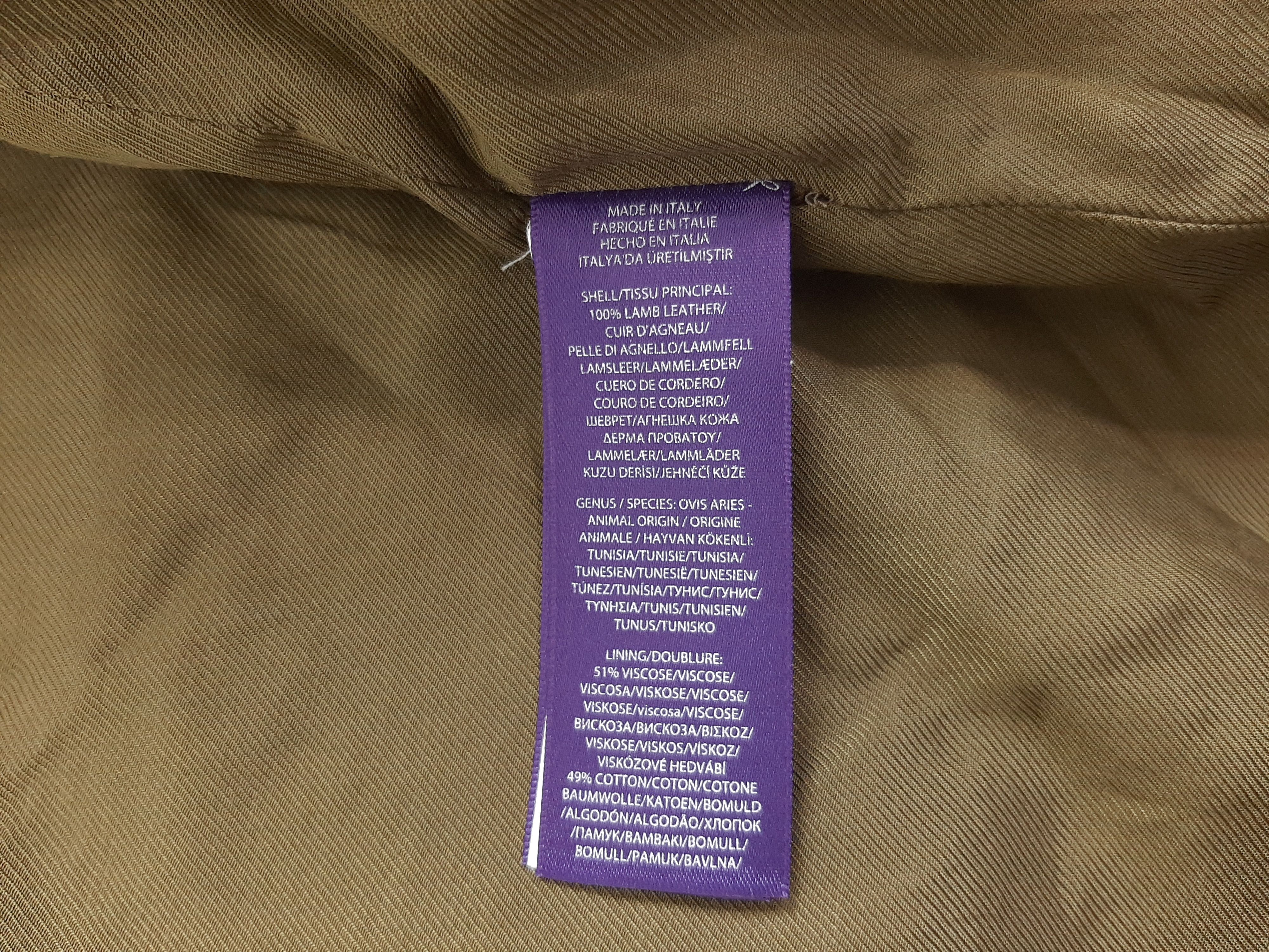 Ralph Lauren Purple Label Ralph Lauren Purple Label Leather Jacket Men's Size L Size US L / EU 52-54 / 3 - 11 Thumbnail