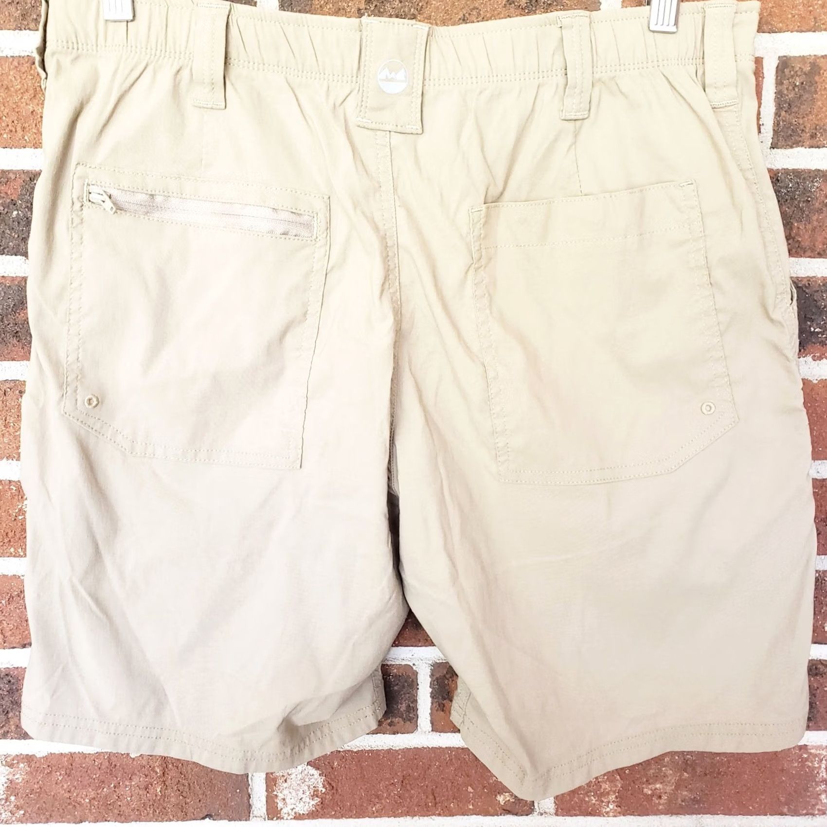 Wrangler Wrangler Mens Hiker Cargo Shorts Flex Waistband Khaki Tan 34x8.5 NW972DS Size US 34 / EU 50 - 7 Thumbnail
