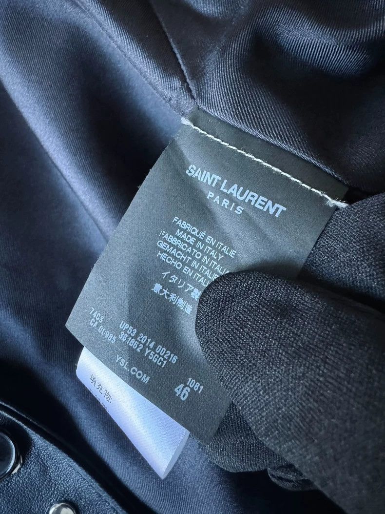 Saint Laurent Paris Saint Laurent Paris 14FW runway style rivet suit-2506 Size US M / EU 48-50 / 2 - 4 Thumbnail