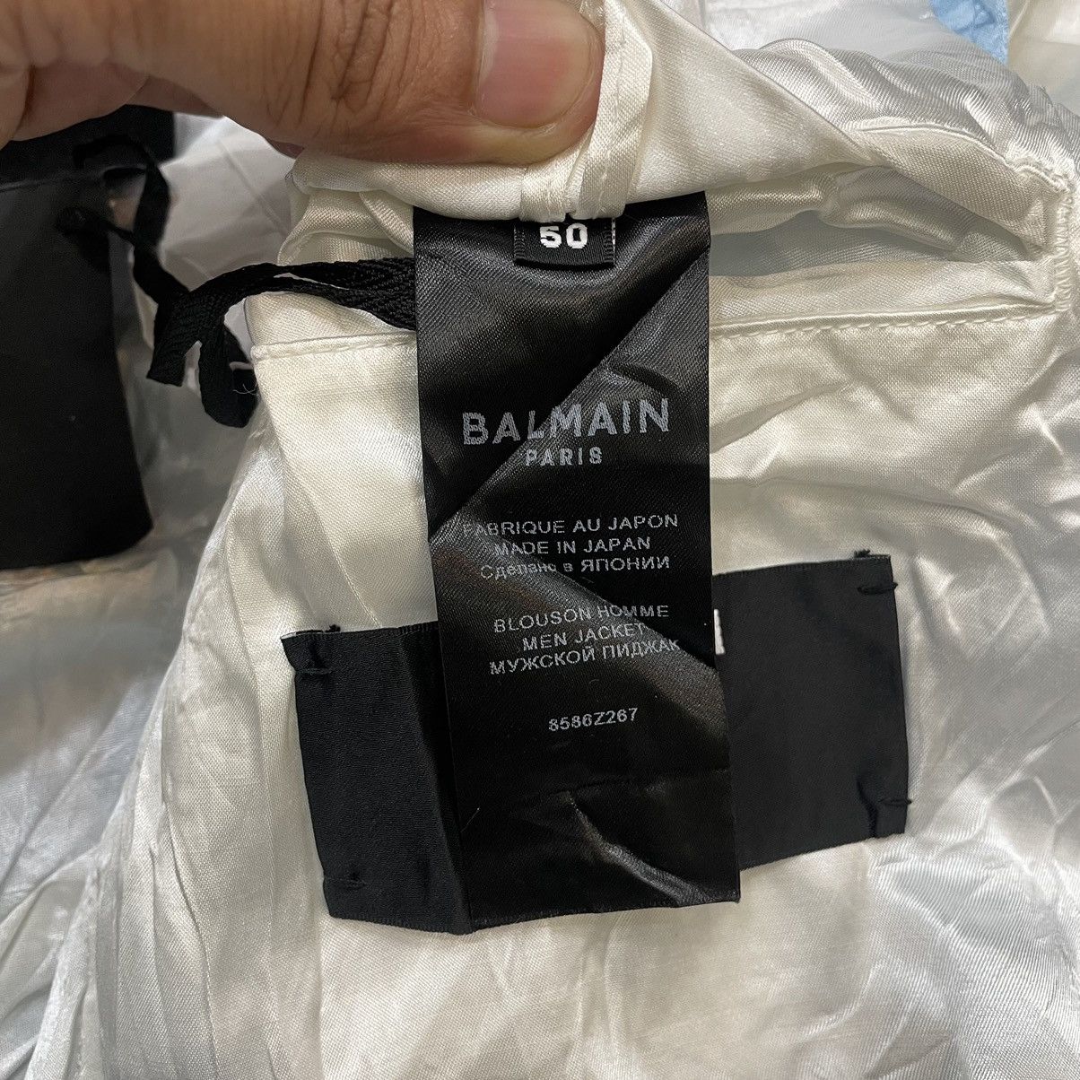 Balmain Jacket Sukajan Varsity Balmain Paris Size US M / EU 48-50 / 2 - 13 Thumbnail