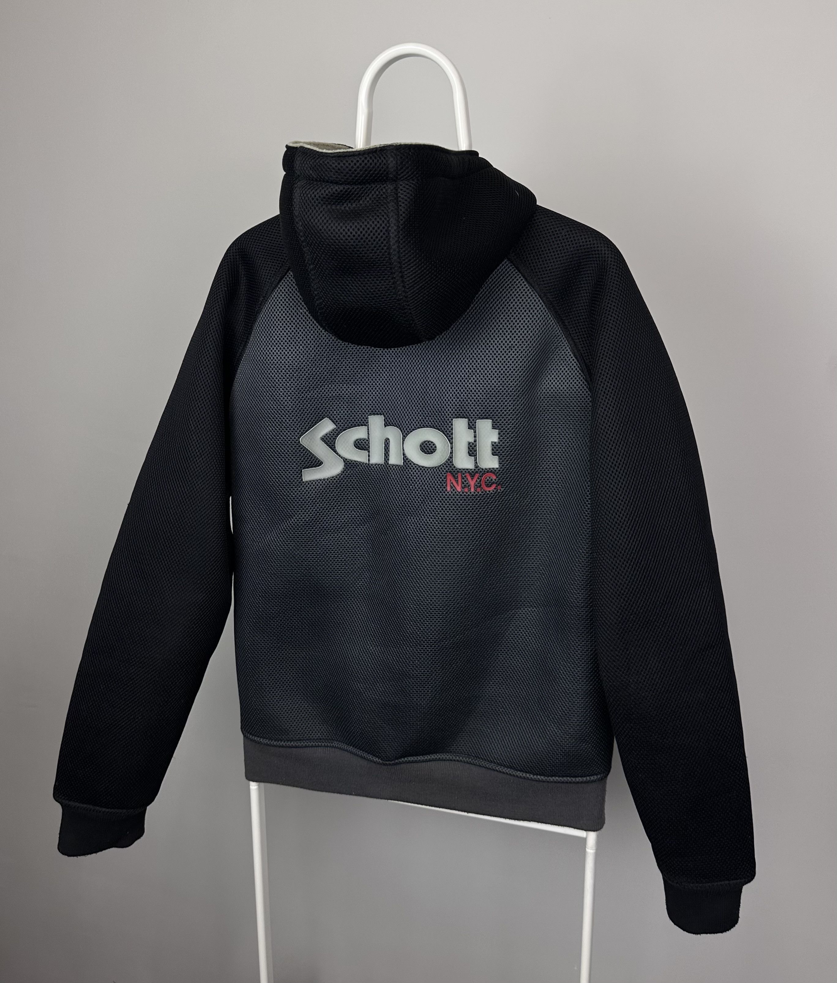 Schott Schott Vintage Jacket Black Size M big logo Size US M / EU 48-50 / 2 - 1 Thumbnail