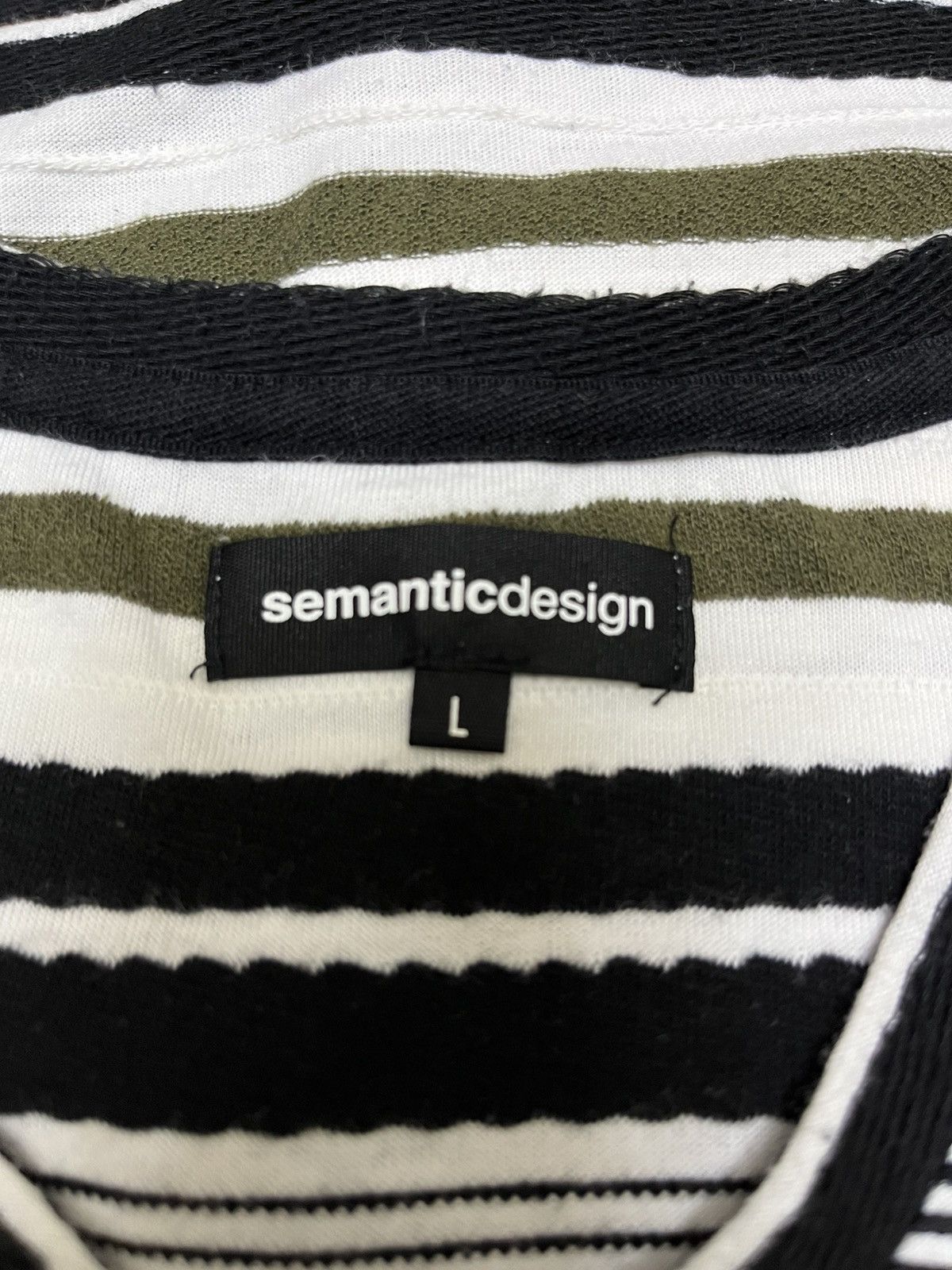 semanticdesign SemanticDesign Striped T shirt Size US L / EU 52-54 / 3 - 2 Thumbnail