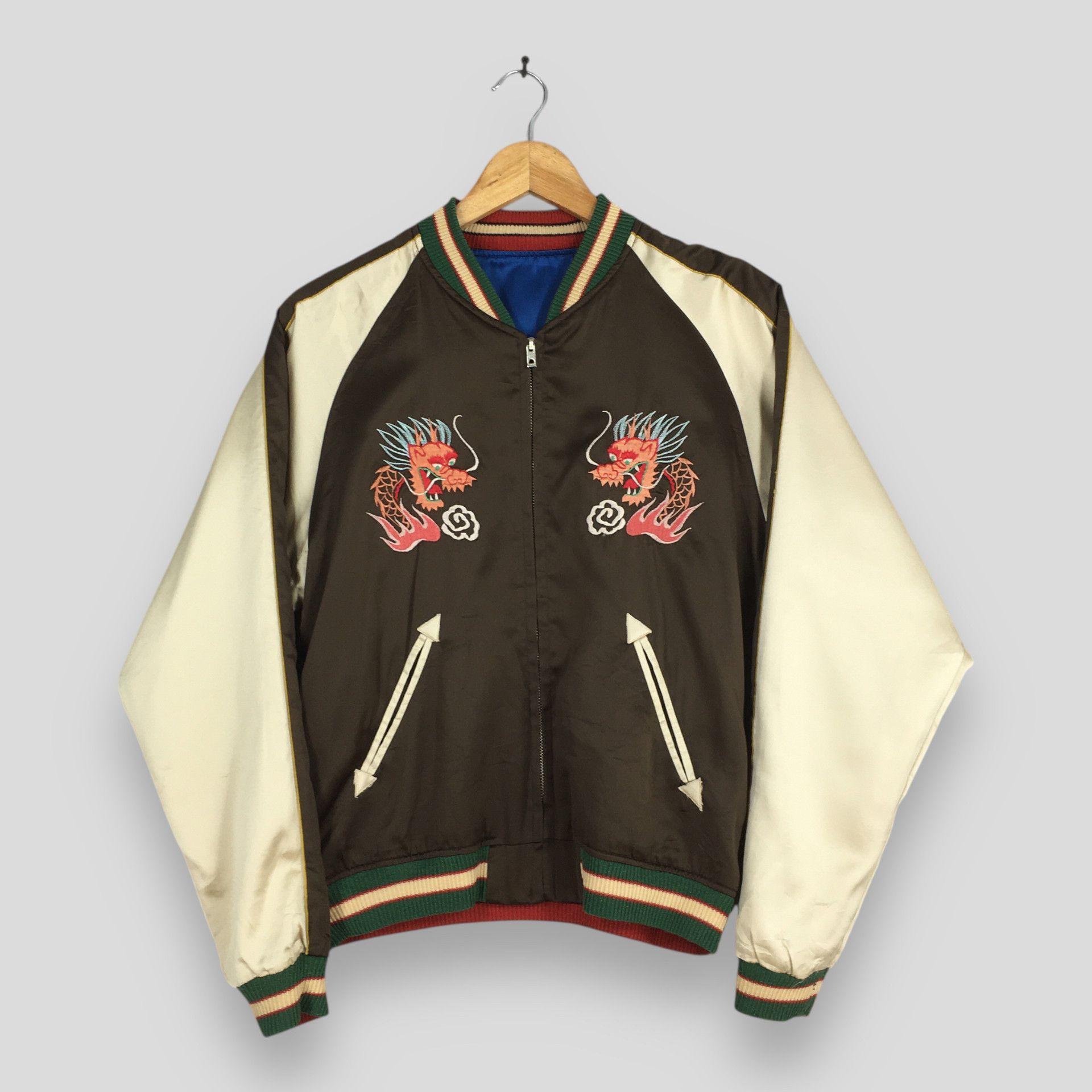 Japanese Brand Vintage Sukajan Japan Phoenix Eagle Tailor Toyo Ent Jacket M Size US M / EU 48-50 / 2 - 8 Thumbnail