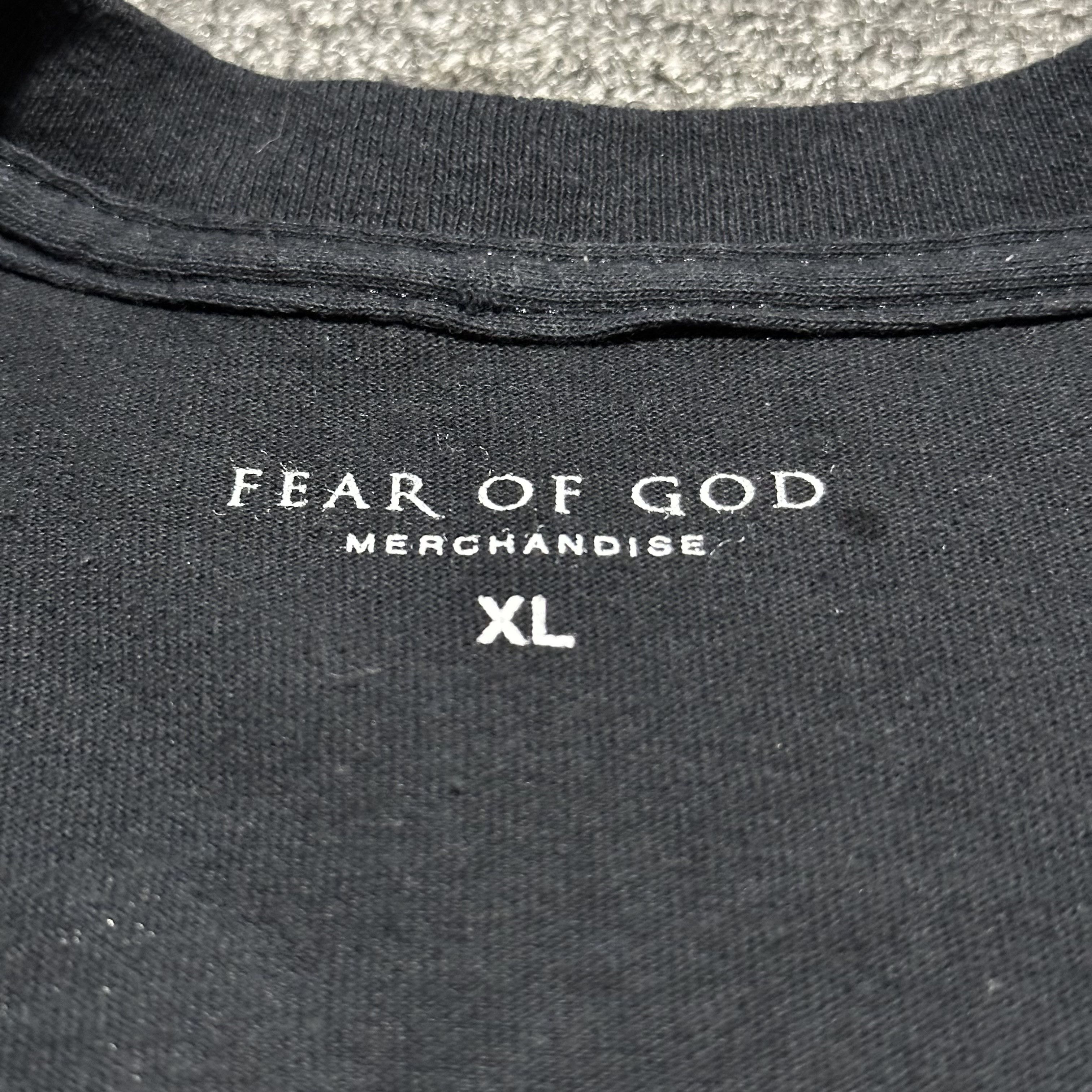 Fear of God × Jay-Z Fear of God Jay Z The Forum 2017 Jerry Lorenzo Tee Size US XL / EU 56 / 4 - 5 Thumbnail