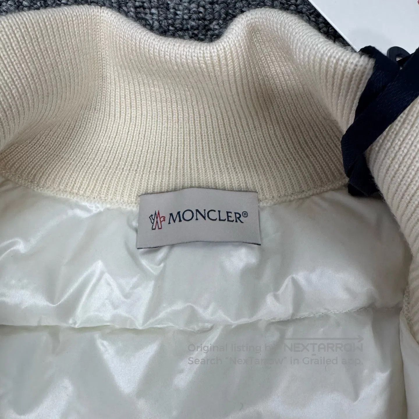 Moncler Moncler Cardigan knit patchwork down jacket coat| Size US S / EU 44-46 / 1 - 7 Thumbnail