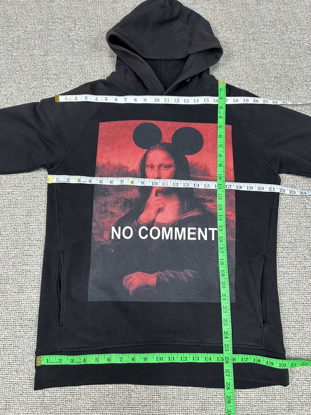 Other No Comment Paris Mona Lisa Hoodie Z320 Size US M / EU 48-50 / 2 - 5 Thumbnail