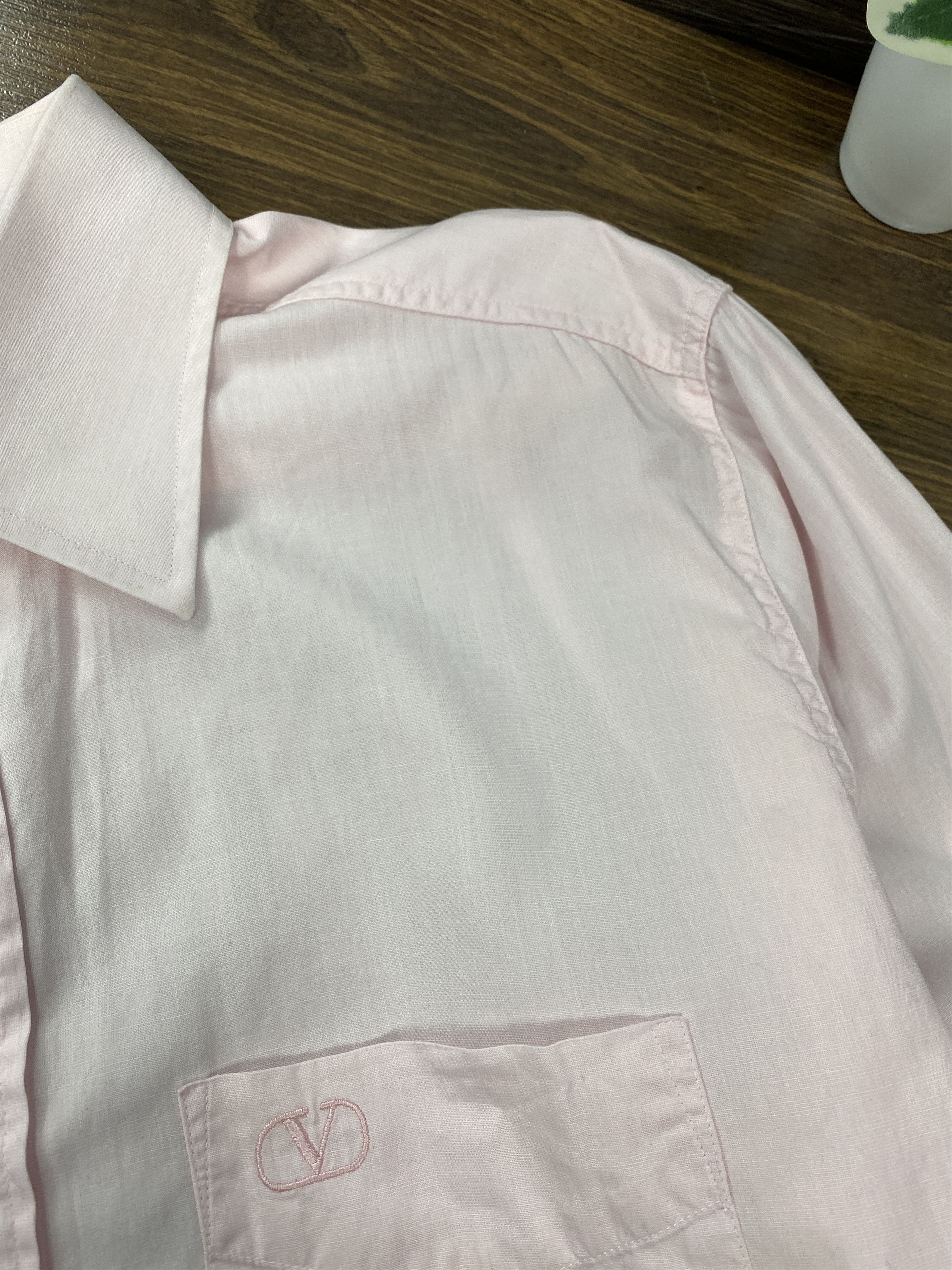 Valentino Valentino vintage long sleeve shirt Size US L / EU 52-54 / 3 - 3 Thumbnail