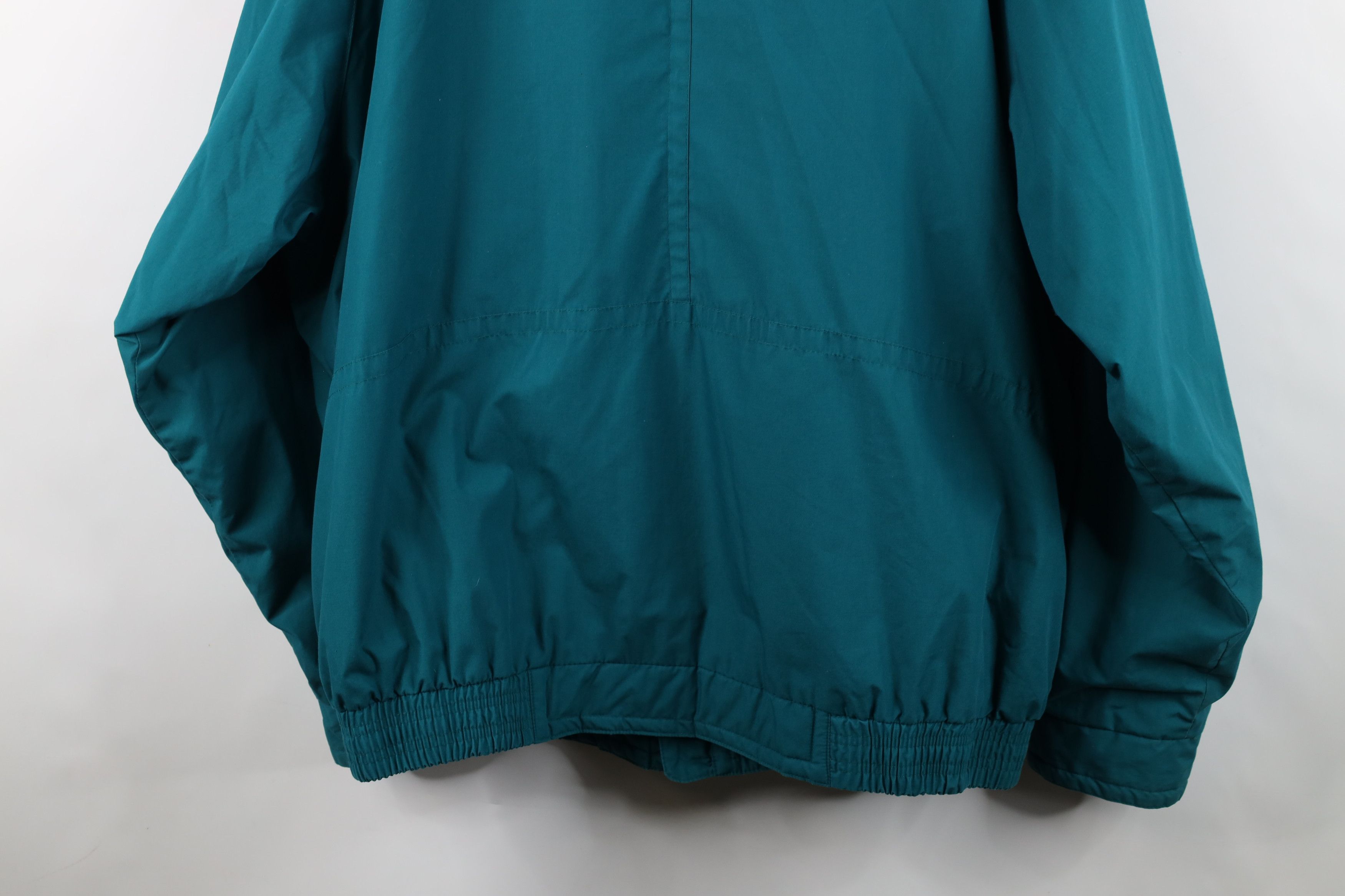 Vintage Vintage 90s Streetwear Lined Hooded Windbreaker Rain Jacket Size US XL / EU 56 / 4 - 15 Thumbnail