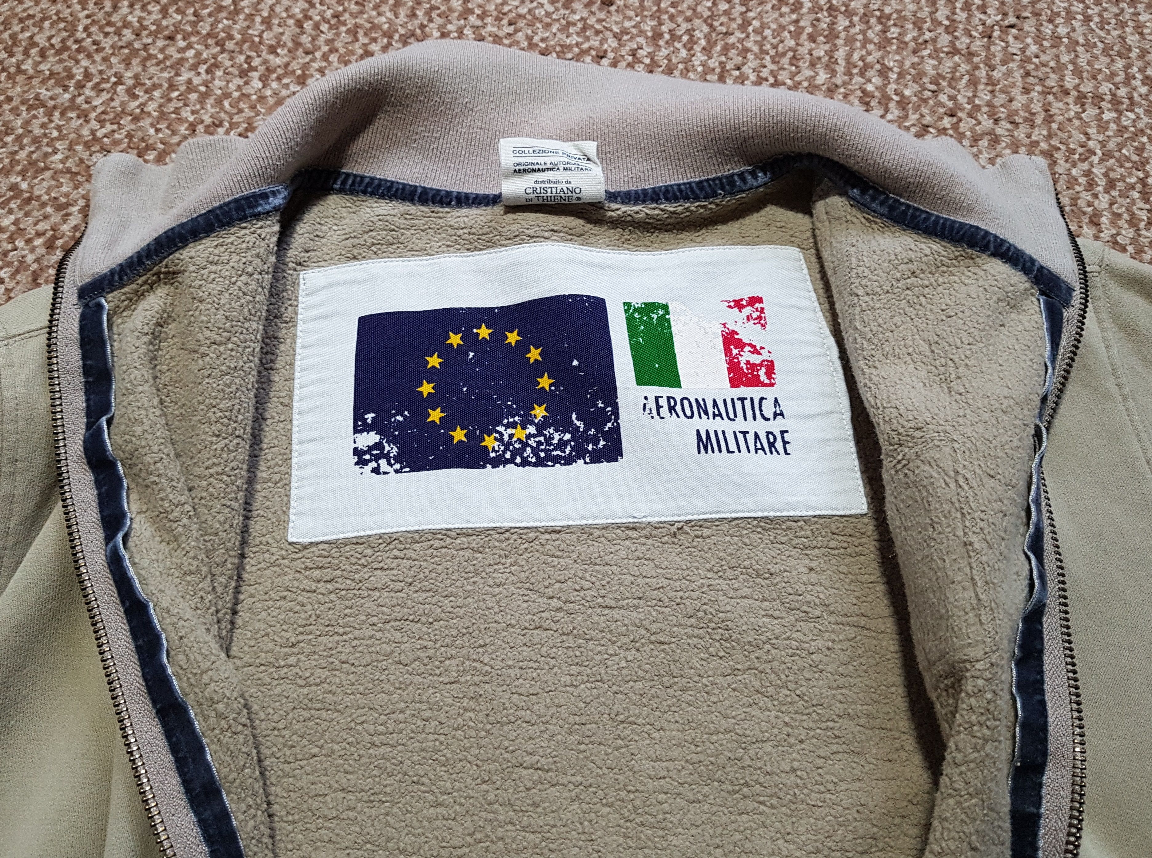 Aeronautica Militare Aeronautica Militare EU Air Forces Vintage Zip Sweatshirt XL Size US XL / EU 56 / 4 - 11 Thumbnail