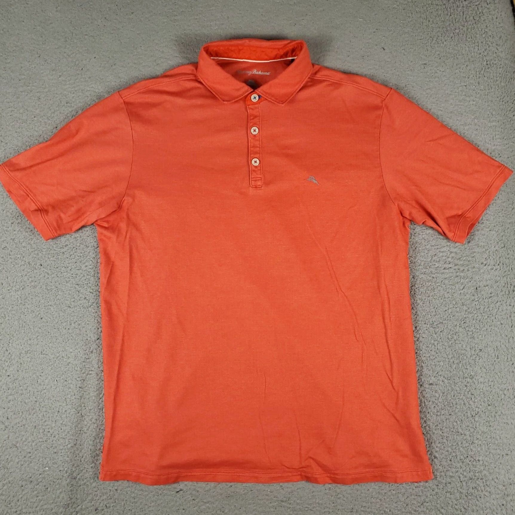 Tommy Bahama VINTAGE Tommy Bahama Polo Shirt Mens Large Red Marlin Casual Short Sleeve Shirt Adult Large Red Tommy Bahama Polo Mens Size US L / EU 52-54 / 3 - 3 Thumbnail