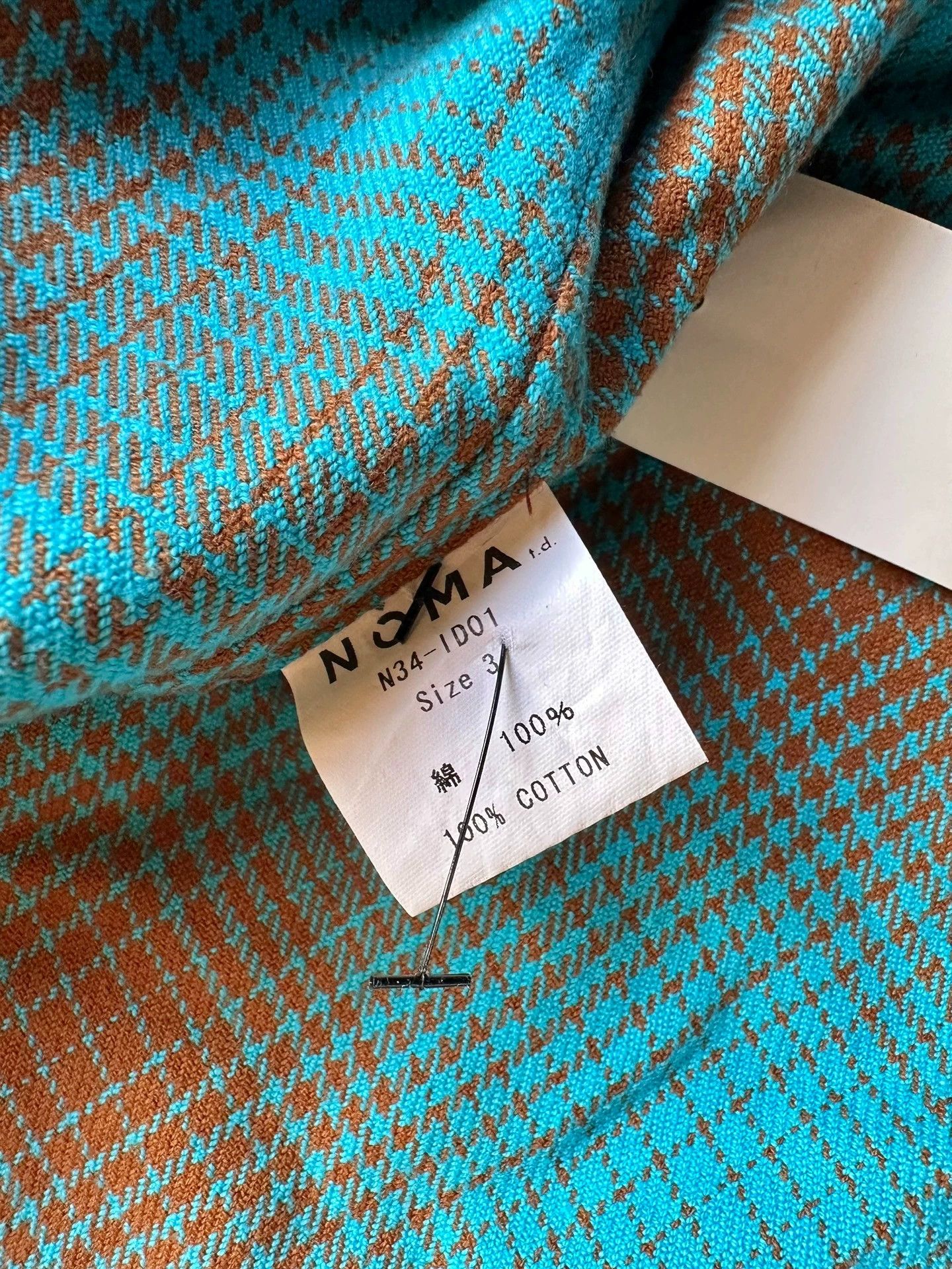 NOMA t.d NOMA t.d. Ombre Plaid Lapel Casual Blouson Japan Made Size 3 Size US L / EU 52-54 / 3 - 9 Thumbnail