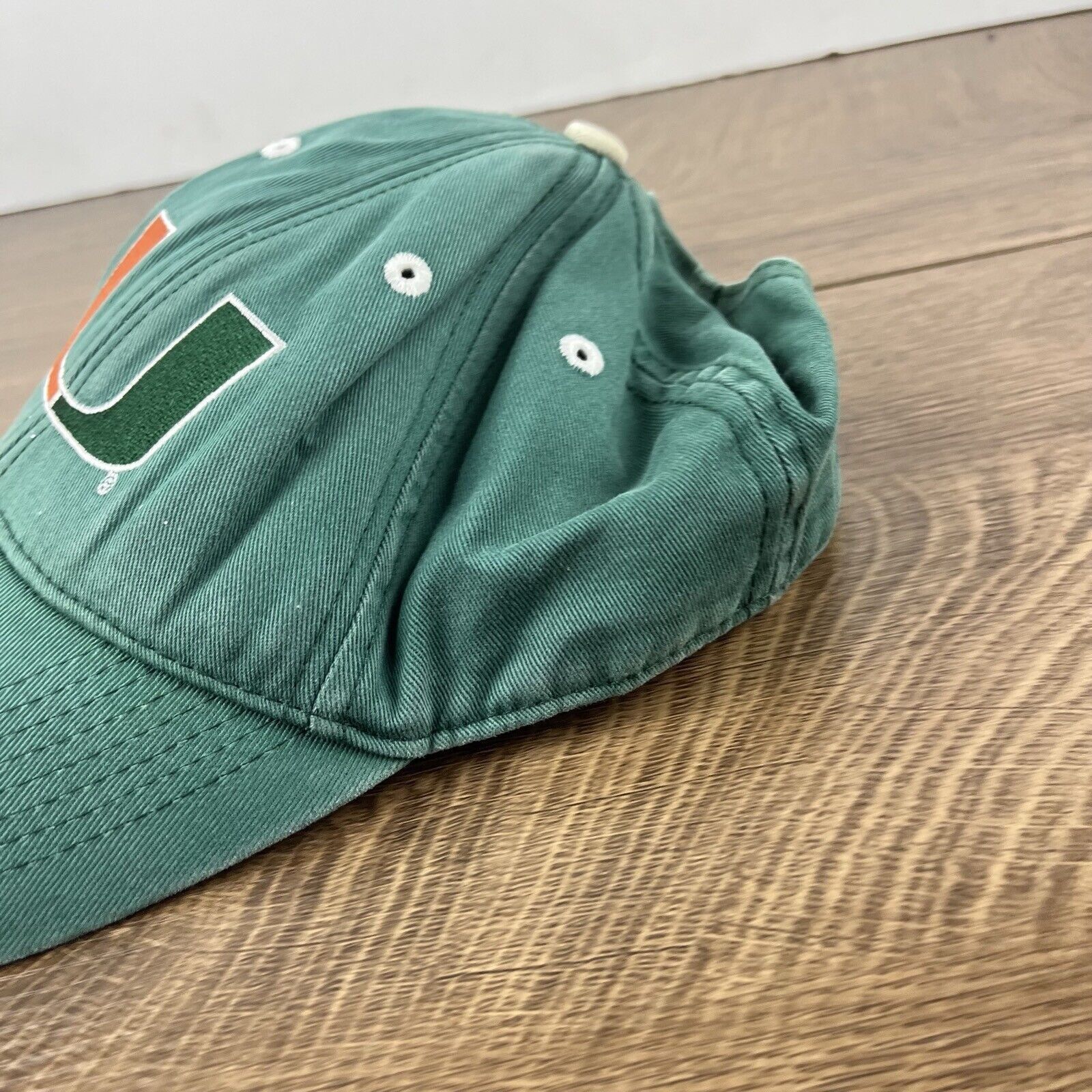 Other Miami Hurricanes Hat Adjustable Hat Green Adjustable Hat Gre Size ONE SIZE - 7 Thumbnail